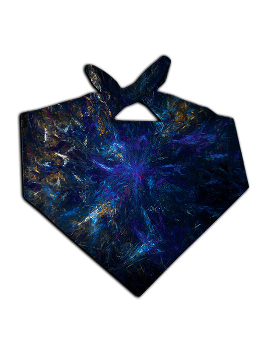 Blue Galaxy Headband | Raver Bandanna