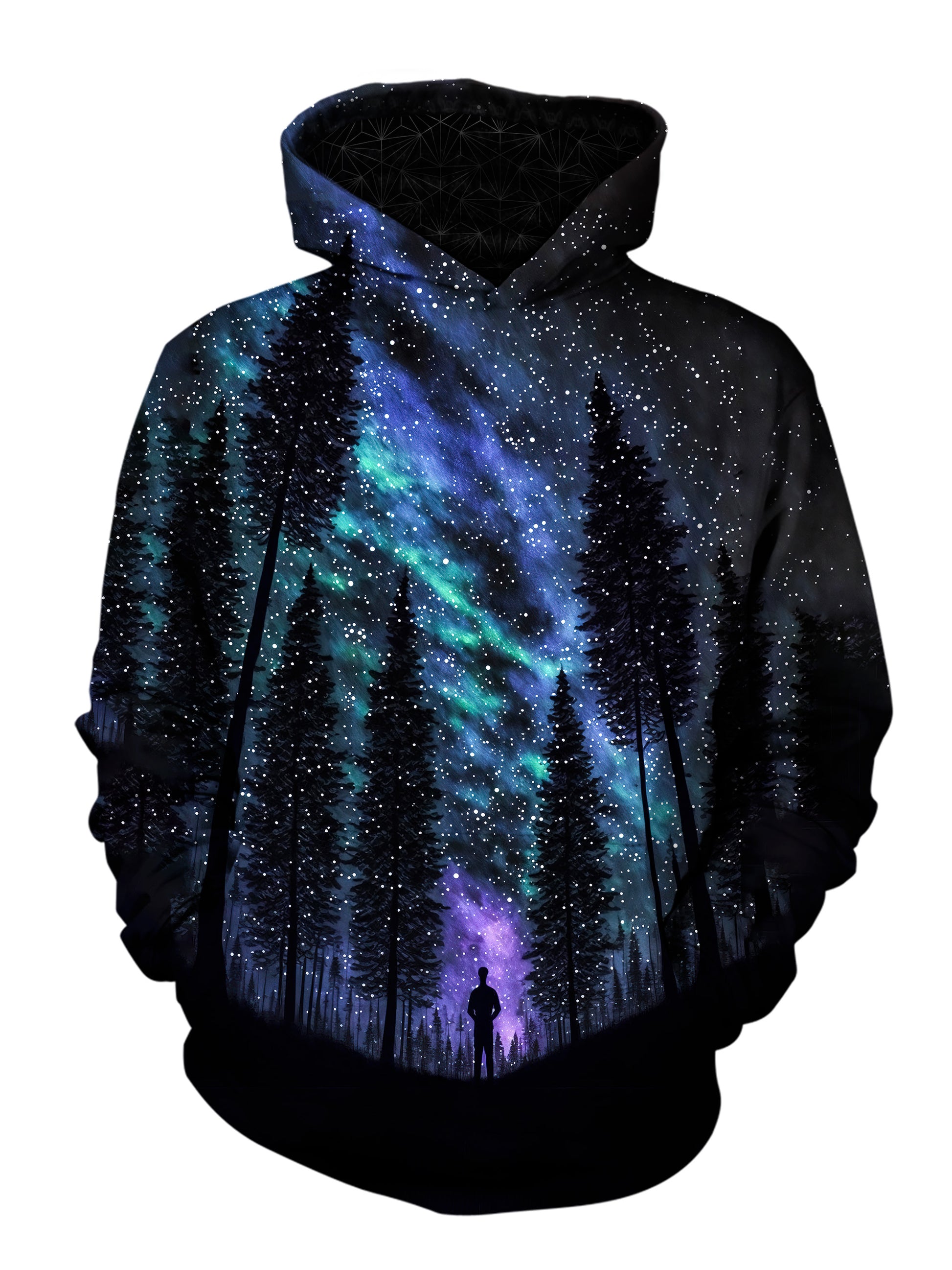Express your creativity and individuality with this one-of-a-kind trippy pullover hoodie