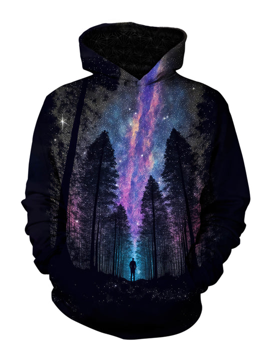 Turn heads wherever you go with this colorful and unique hoodie