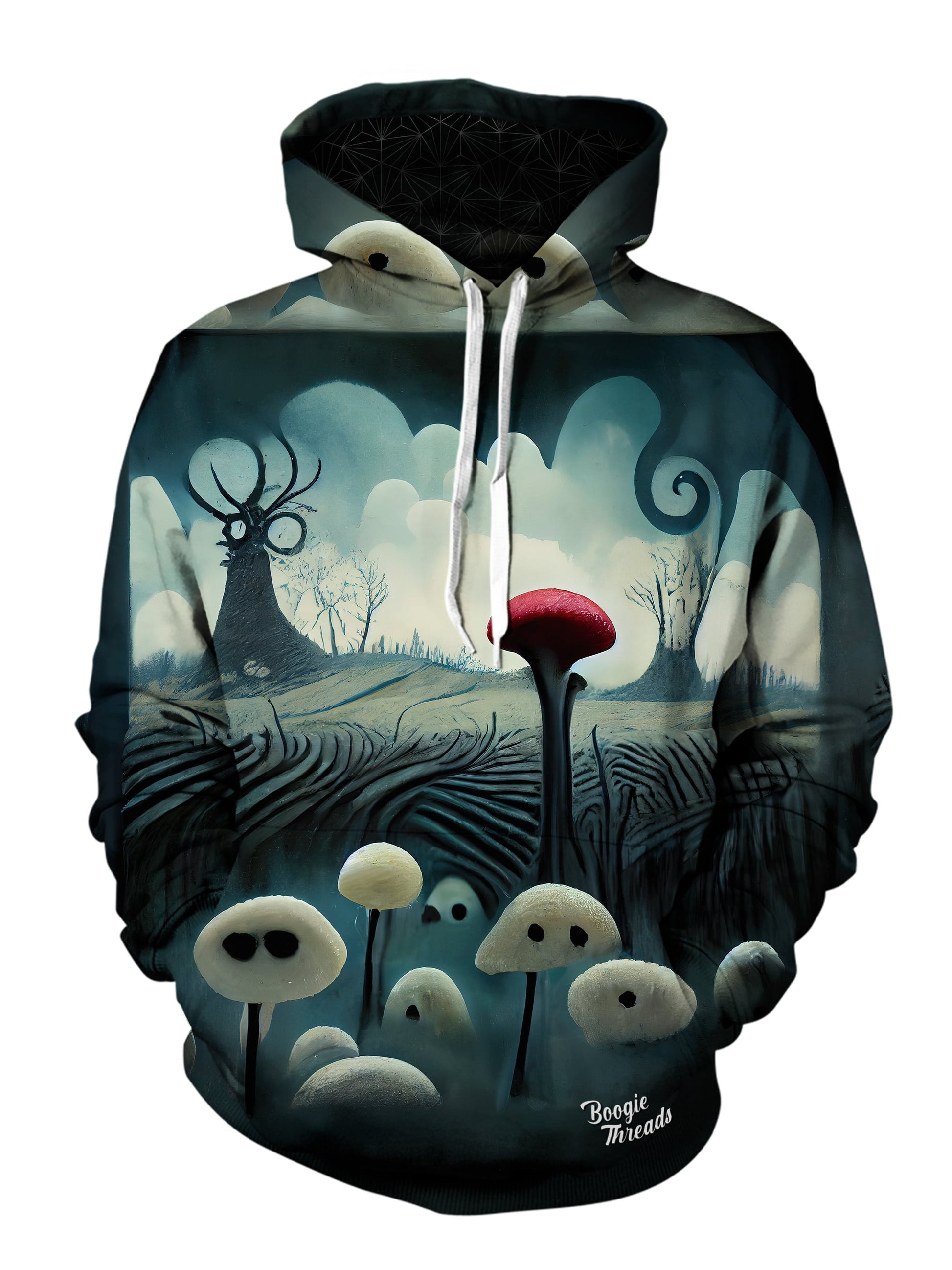 Grieving Liberty Unisex Pullover Hoodie - EDM Festival Clothing - Boogie Threads