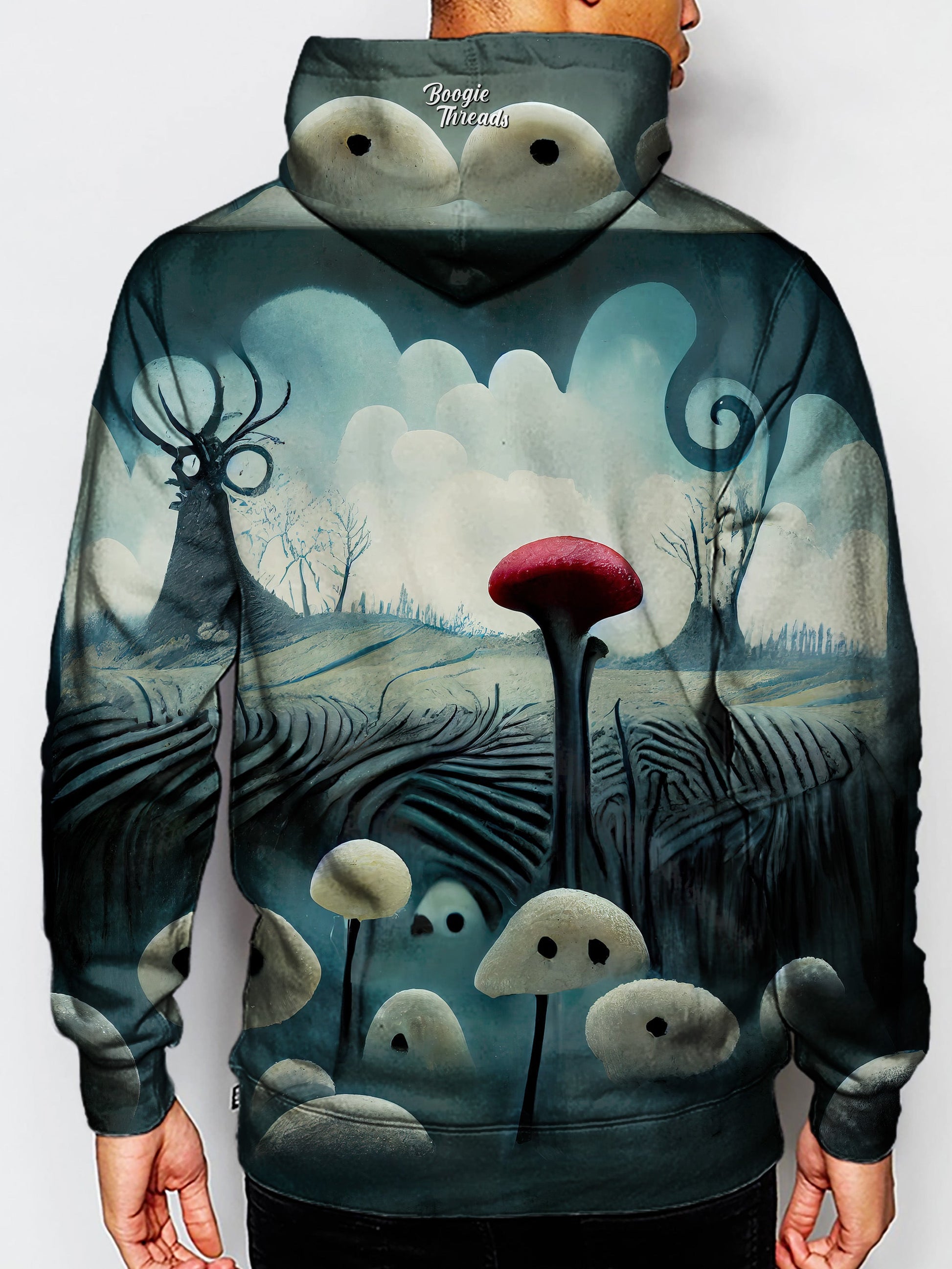 Grieving Liberty Unisex Pullover Hoodie - EDM Festival Clothing - Boogie Threads