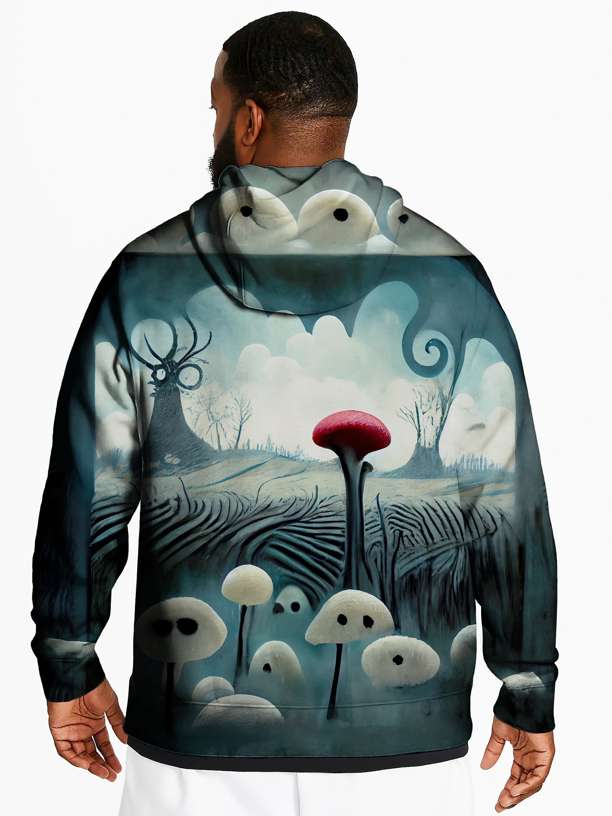 Grieving Liberty Unisex Pullover Hoodie - EDM Festival Clothing - Boogie Threads
