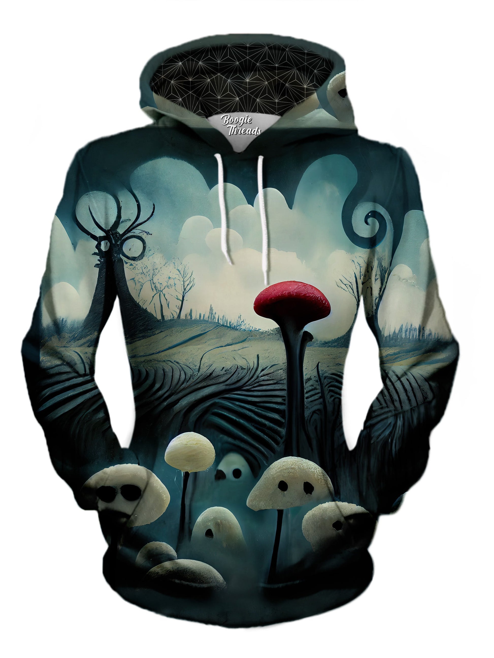 Grieving Liberty Unisex Pullover Hoodie - EDM Festival Clothing - Boogie Threads