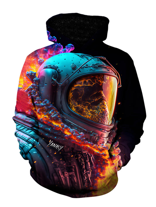 Get ready to party in comfort and style with this pullover hoodie