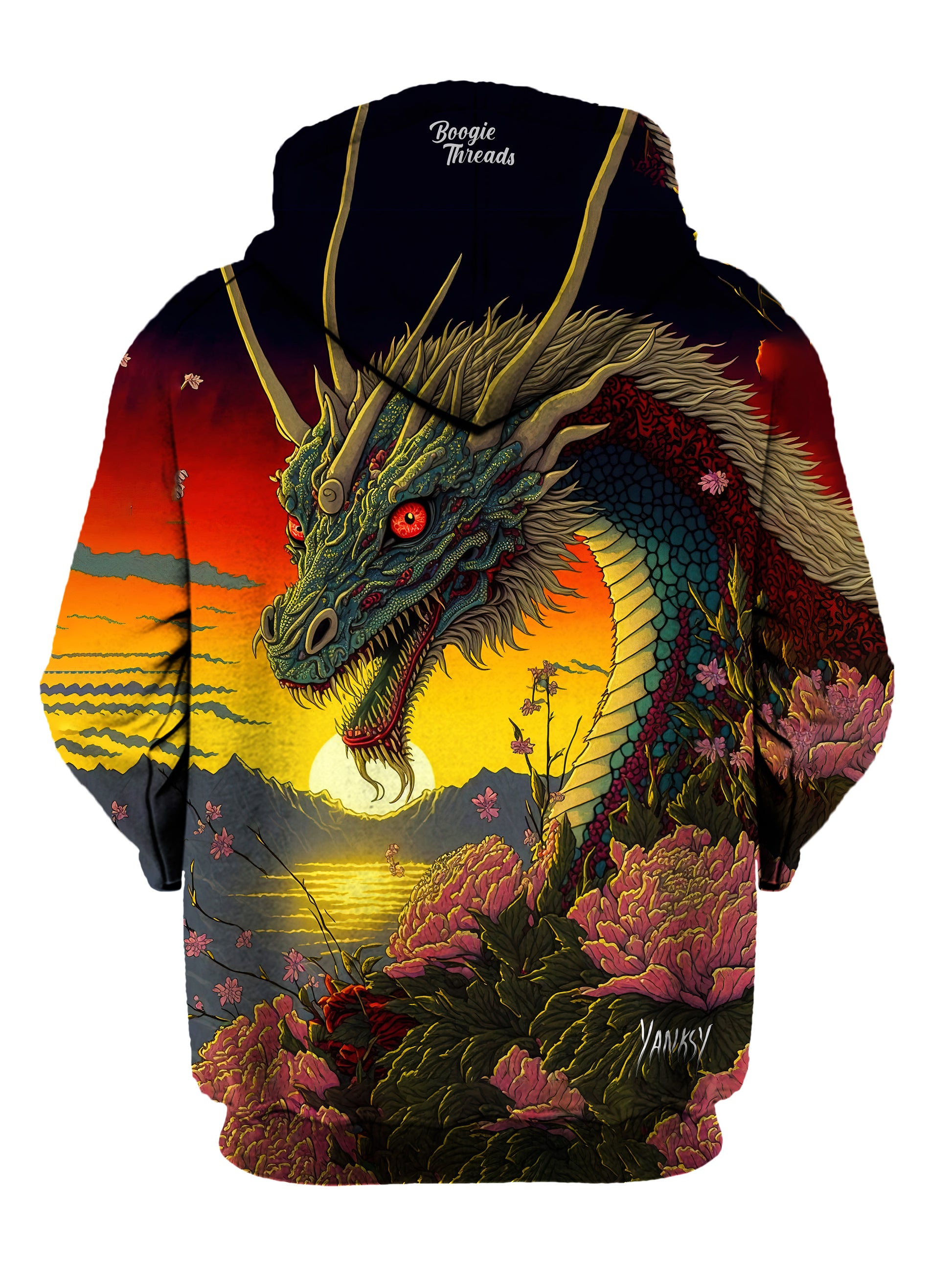 Make a statement with this bold and eye-catching hoodie