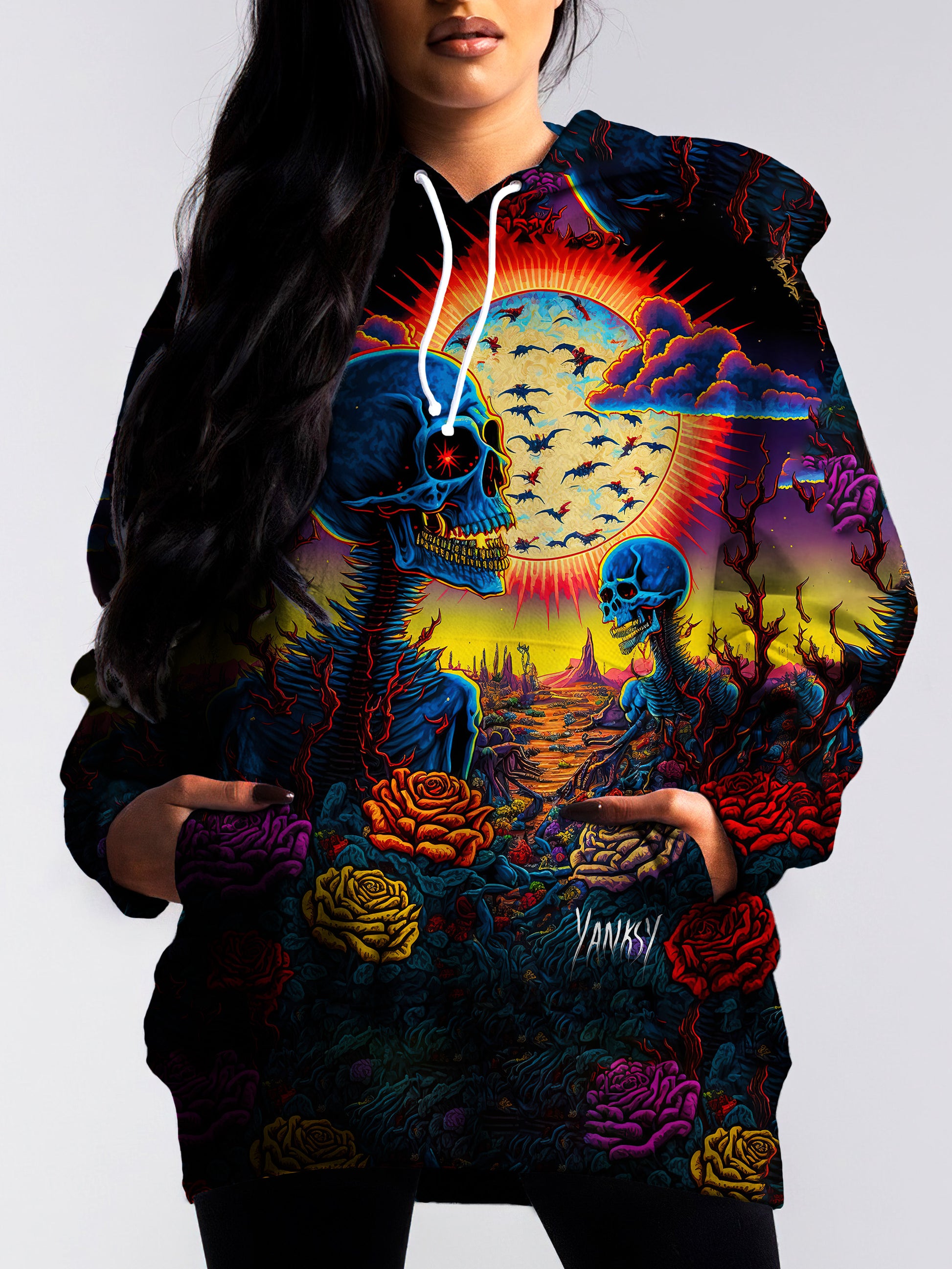 Embrace your inner artist with this one-of-a-kind hoodie