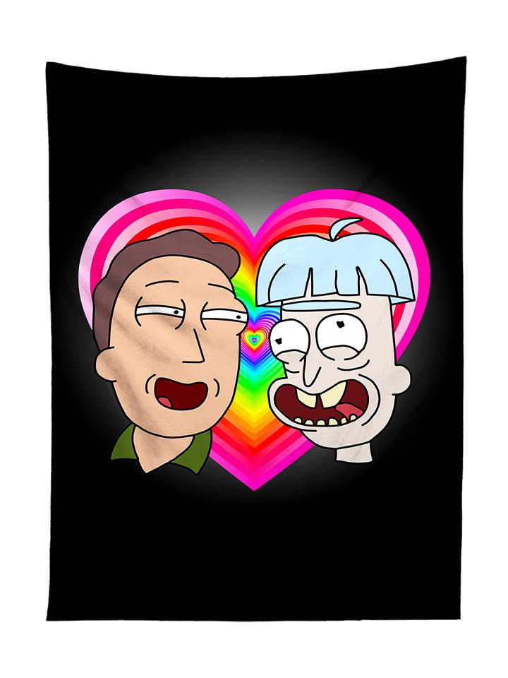Jerry+Doofus Rick Tapestry