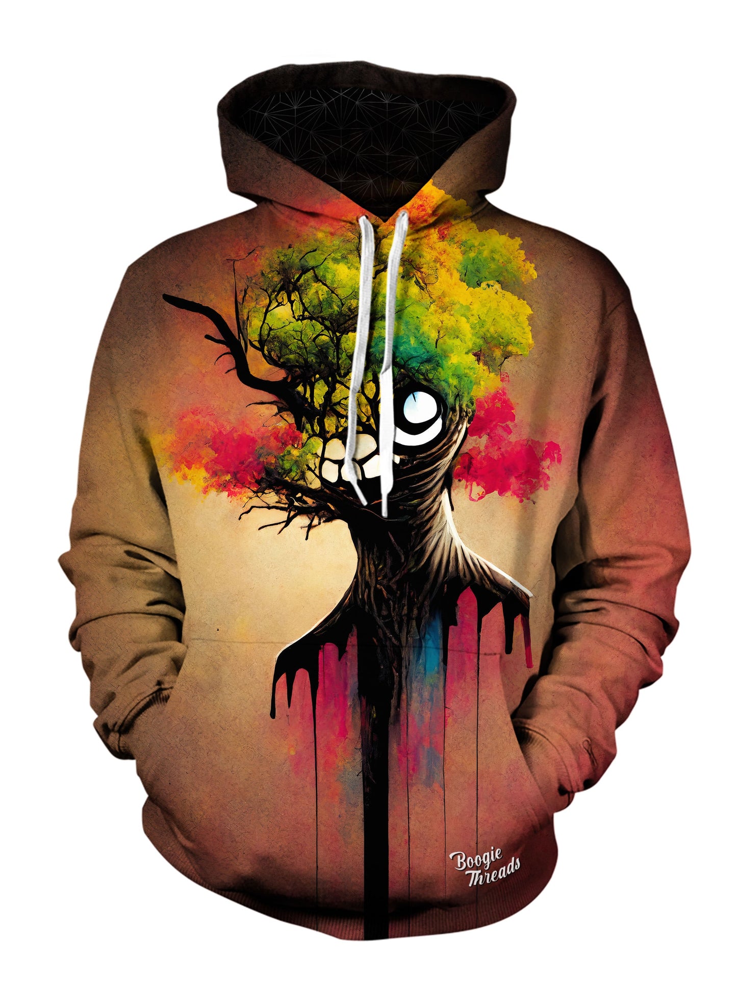 Hollow Reality Unisex Pullover Hoodie - EDM Festival Clothing - Boogie Threads