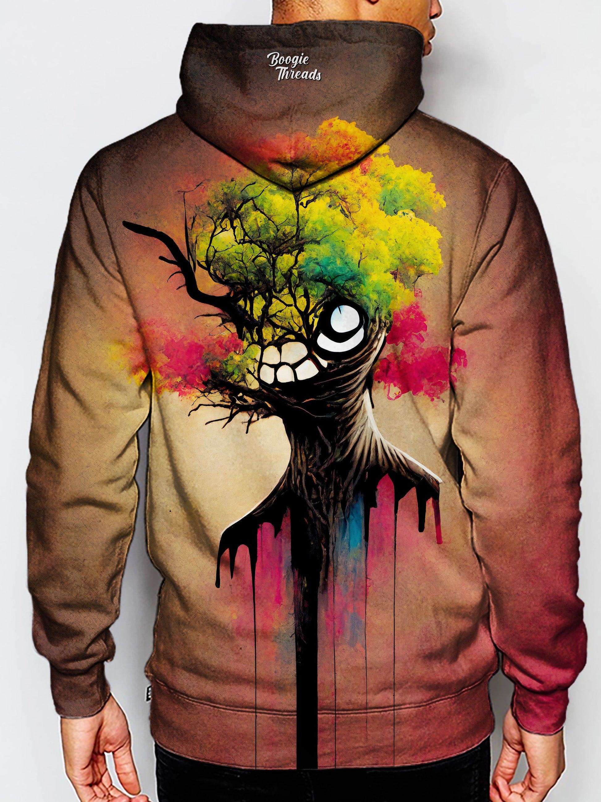 Hollow Reality Unisex Pullover Hoodie - EDM Festival Clothing - Boogie Threads
