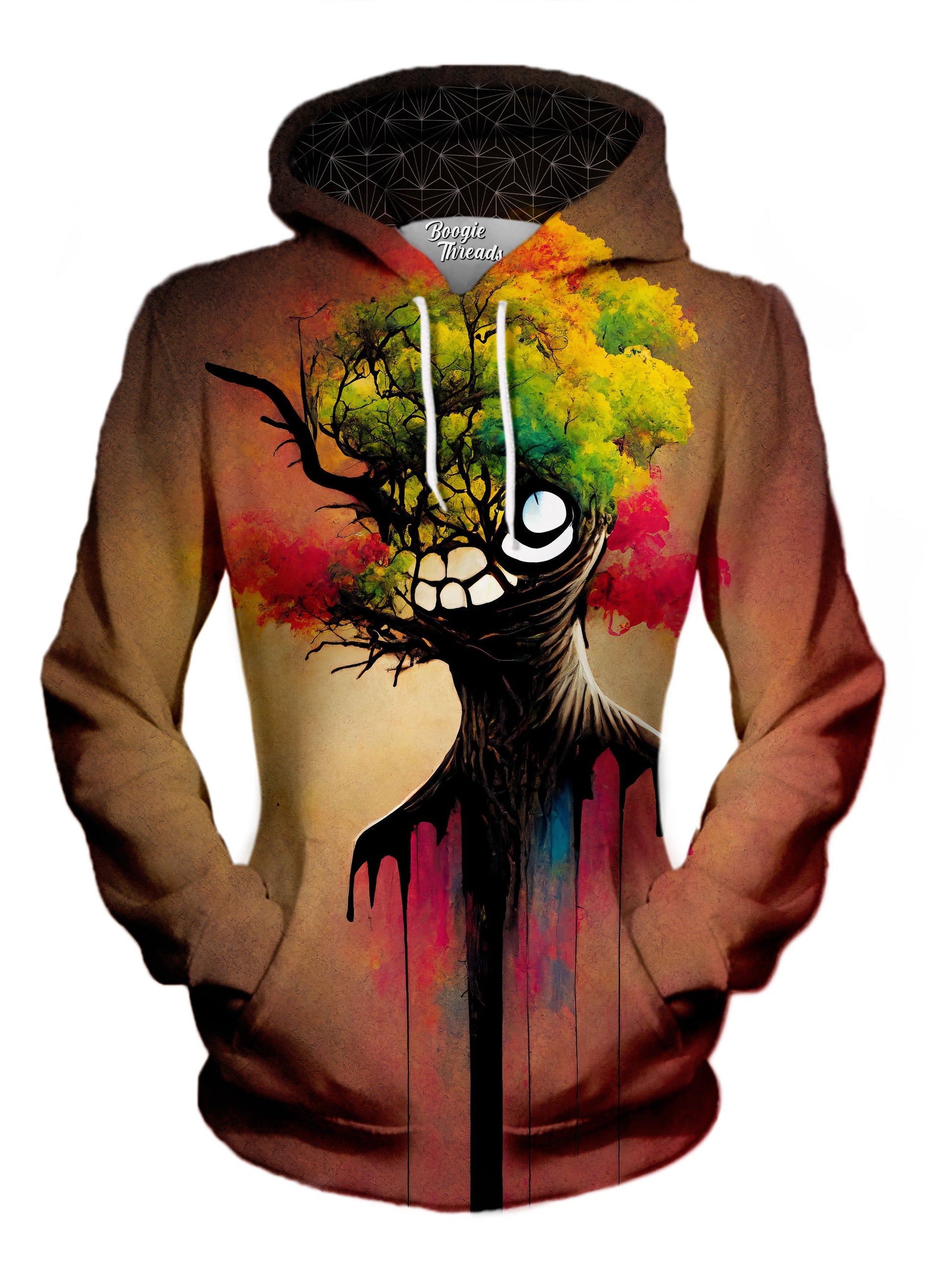 Hollow Reality Unisex Pullover Hoodie - EDM Festival Clothing - Boogie Threads