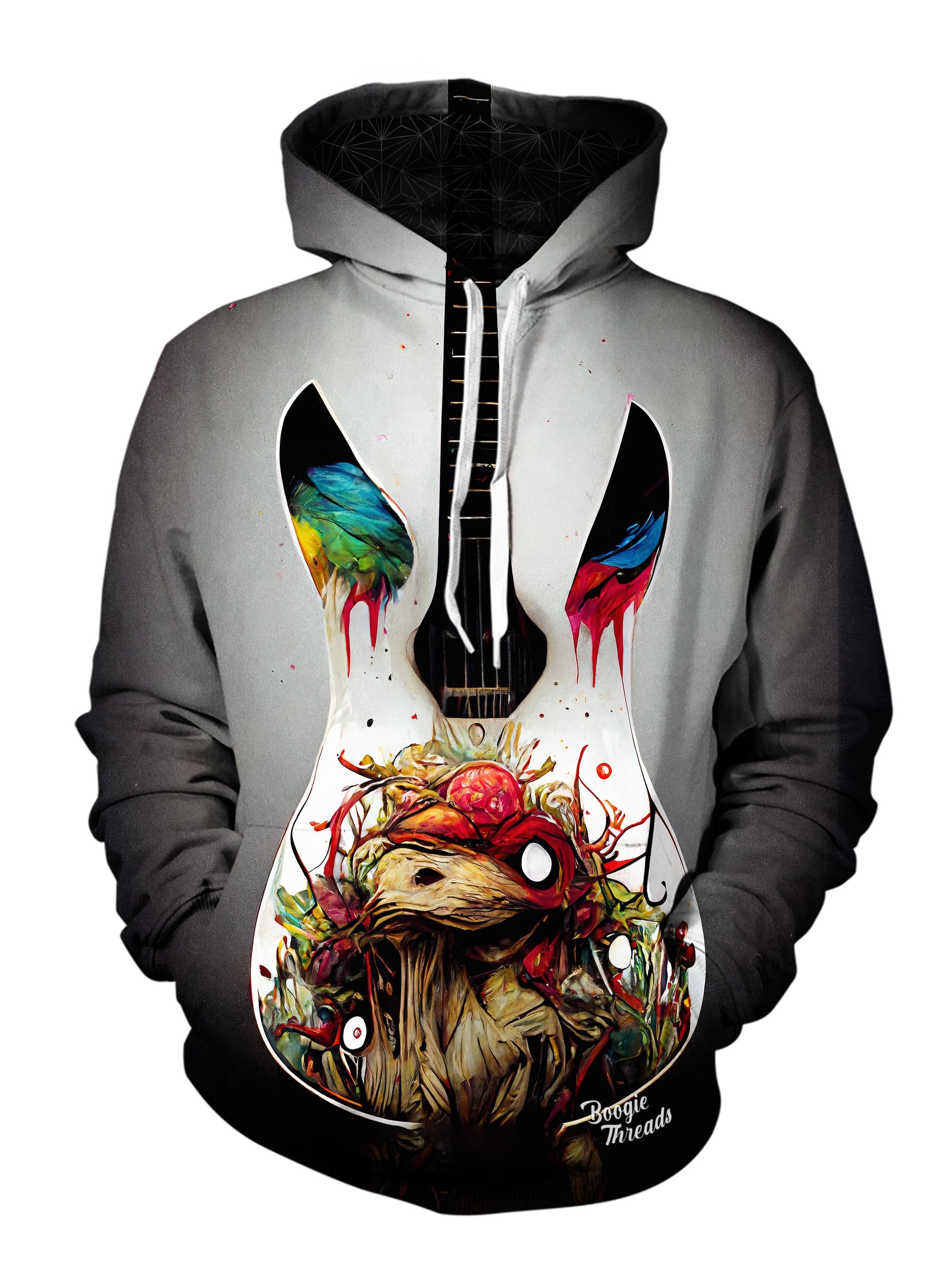 Hypnotic Reaction Unisex Pullover Hoodie - EDM Festival Clothing - Boogie Threads