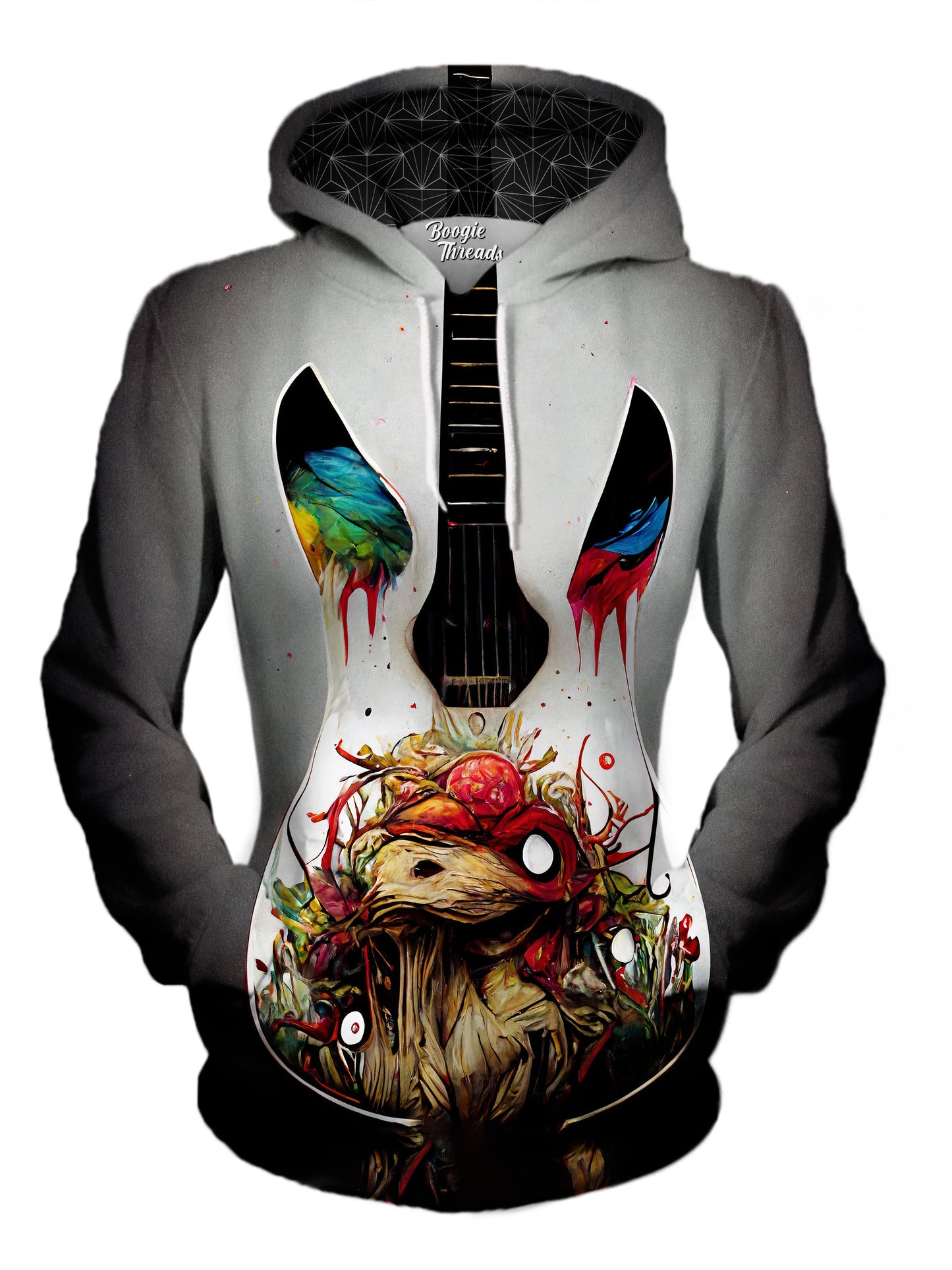 Hypnotic Reaction Unisex Pullover Hoodie - EDM Festival Clothing - Boogie Threads