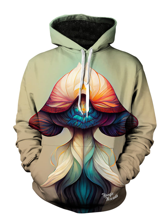 Hypnotic Stranger Unisex Pullover Hoodie - EDM Festival Clothing - Boogie Threads