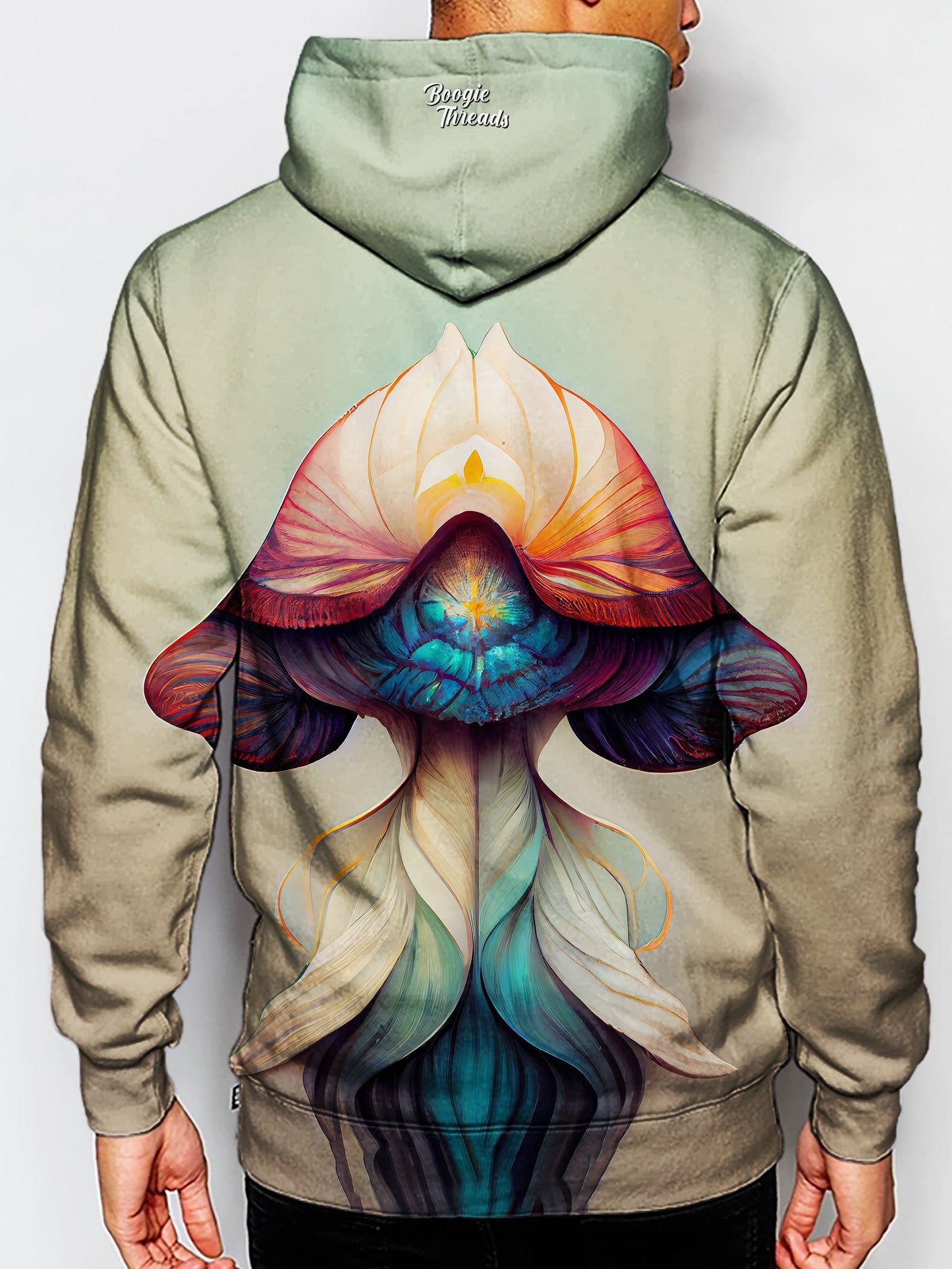 Hypnotic Stranger Unisex Pullover Hoodie - EDM Festival Clothing - Boogie Threads