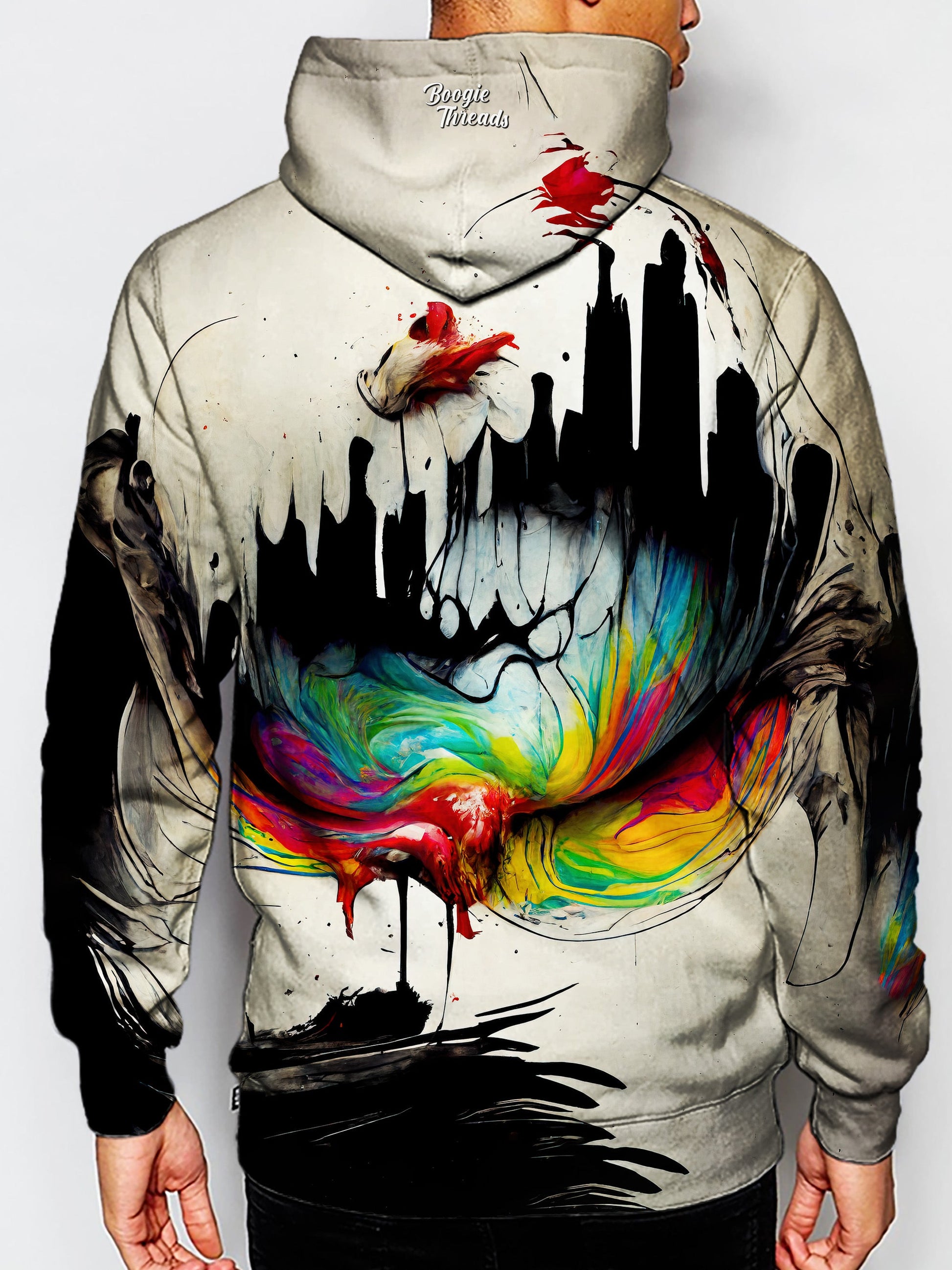 Impure Existence Unisex Pullover Hoodie - EDM Festival Clothing - Boogie Threads