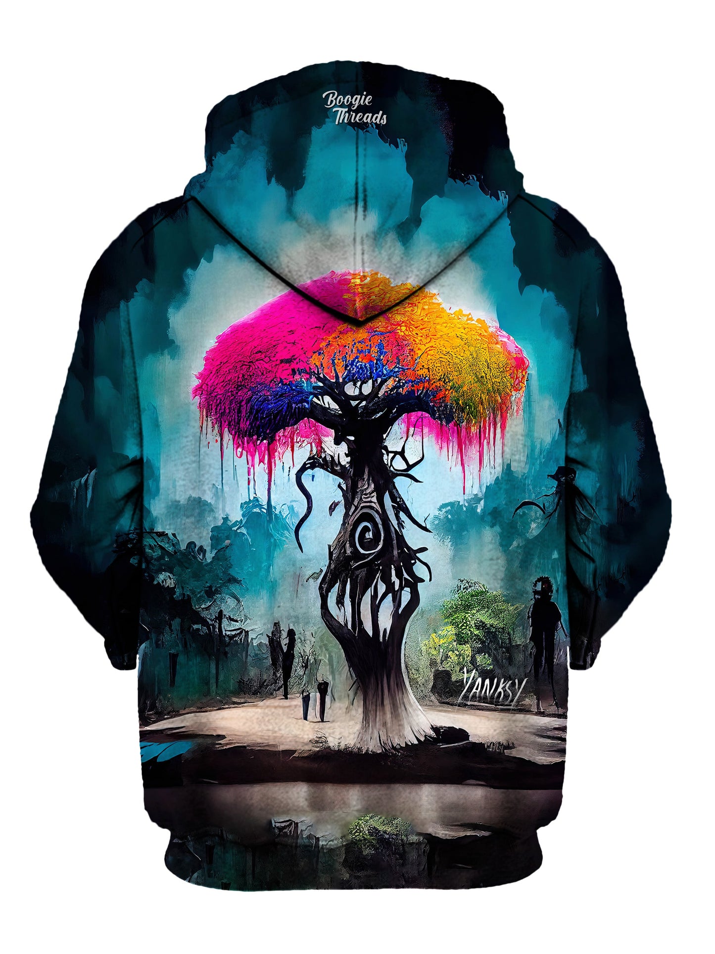 Make a statement with this vibrant and striking sublimation pullover hoodie