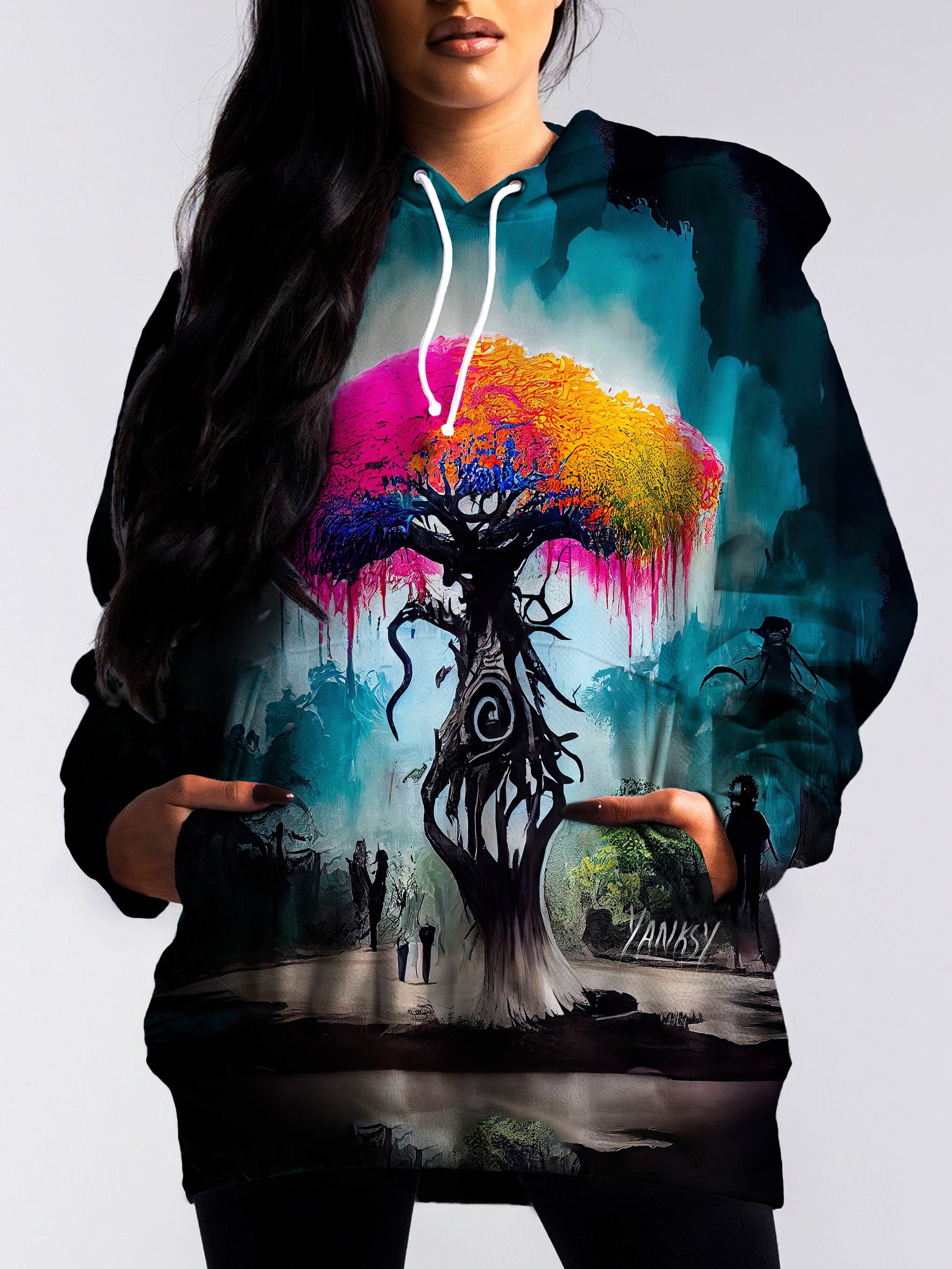 Embrace your inner artist with this one-of-a-kind hoodie