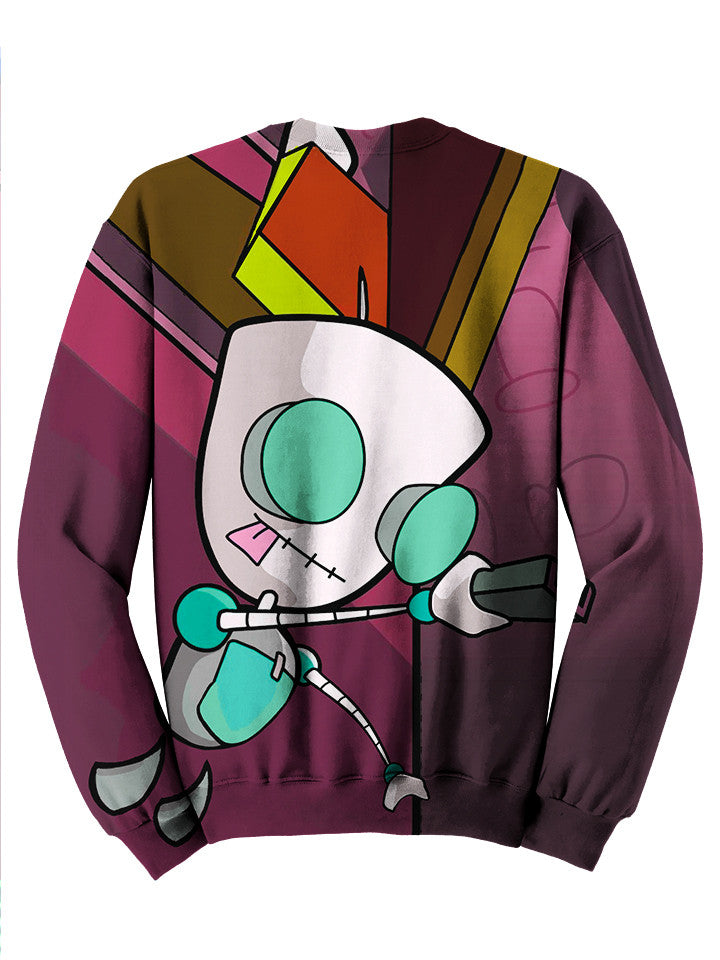 Invader Zim Sweater - Gir Artwork - Festival Sweat Shirt