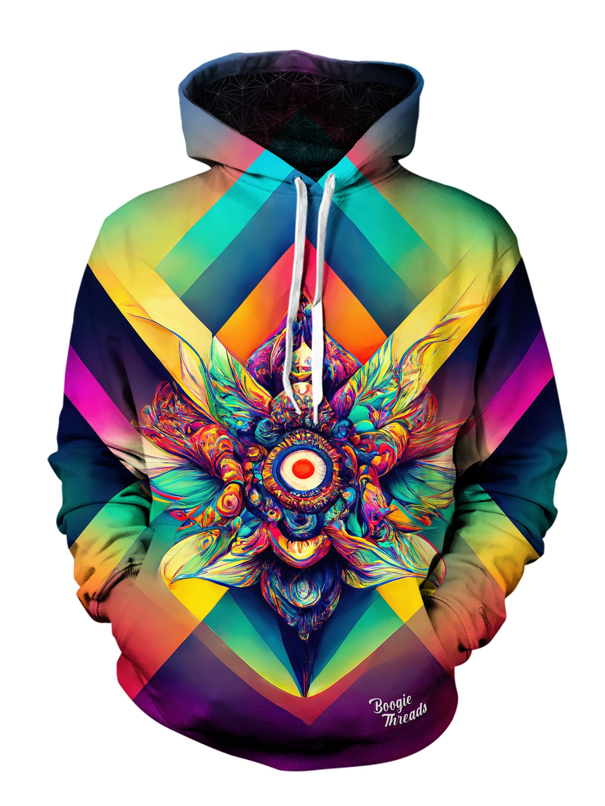 Invisible Moment Unisex Pullover Hoodie - EDM Festival Clothing - Boogie Threads
