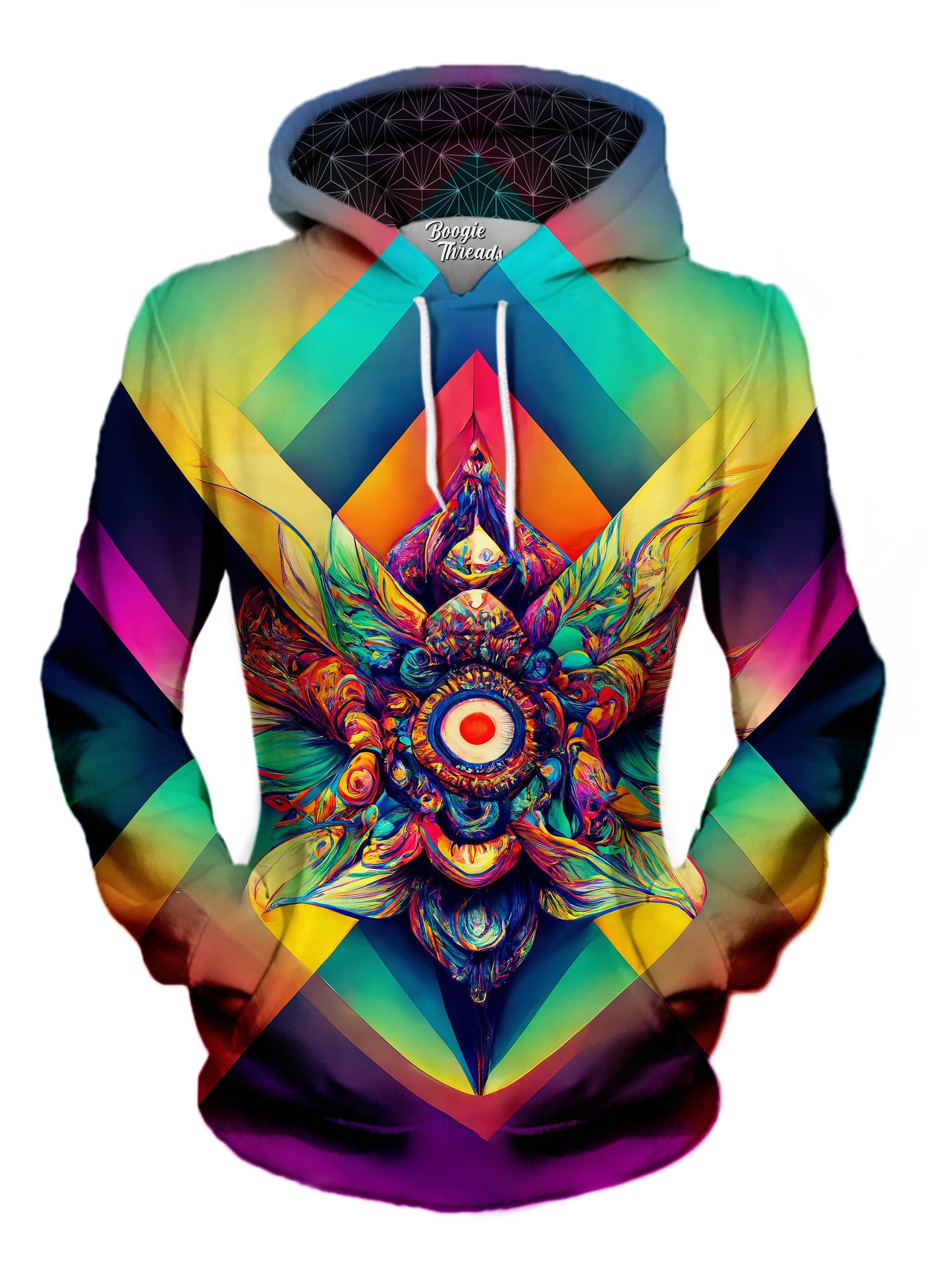 Invisible Moment Unisex Pullover Hoodie - EDM Festival Clothing - Boogie Threads
