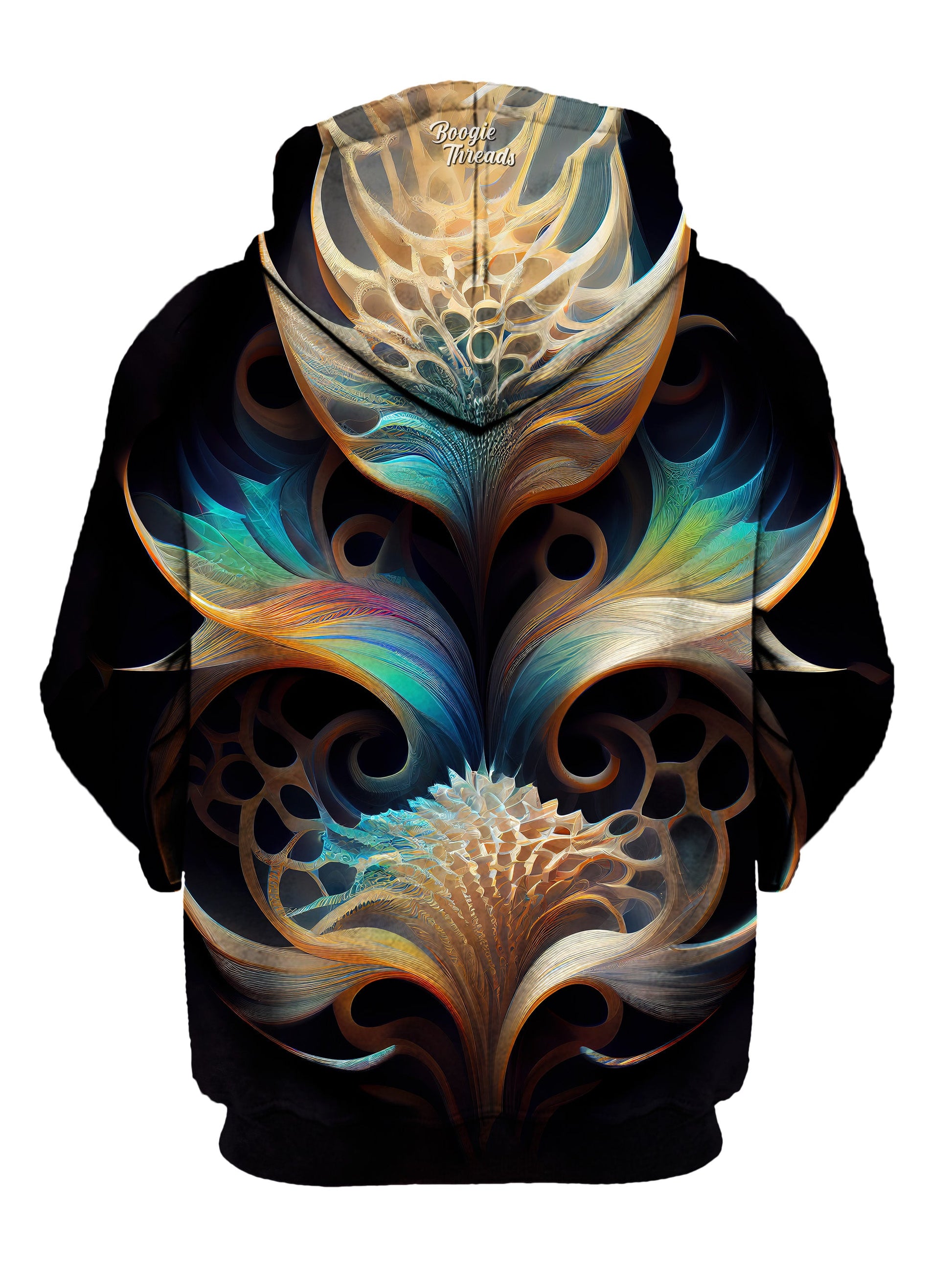 Living Reflection Unisex Pullover Hoodie - EDM Festival Clothing - Boogie Threads