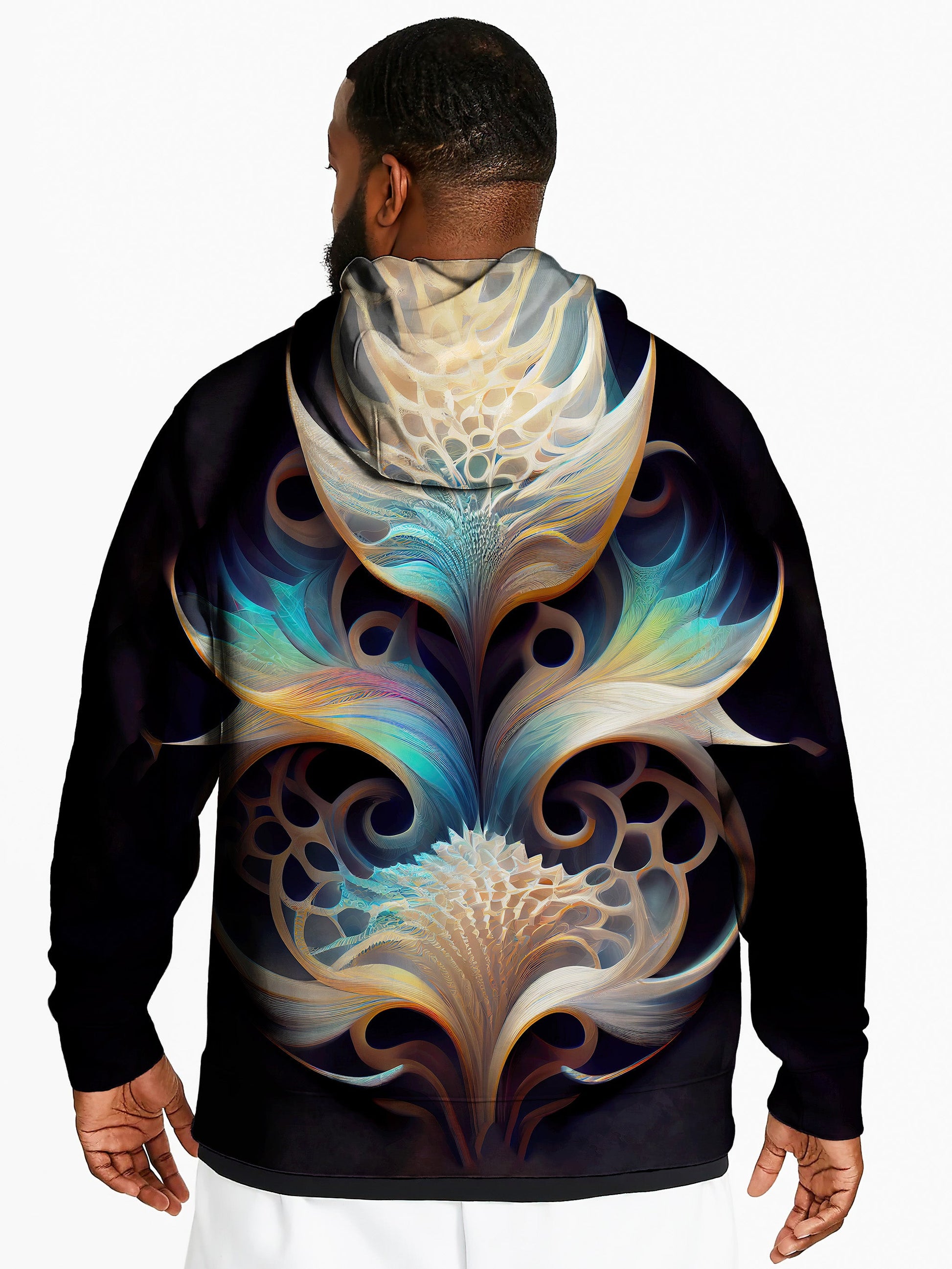 Living Reflection Unisex Pullover Hoodie - EDM Festival Clothing - Boogie Threads