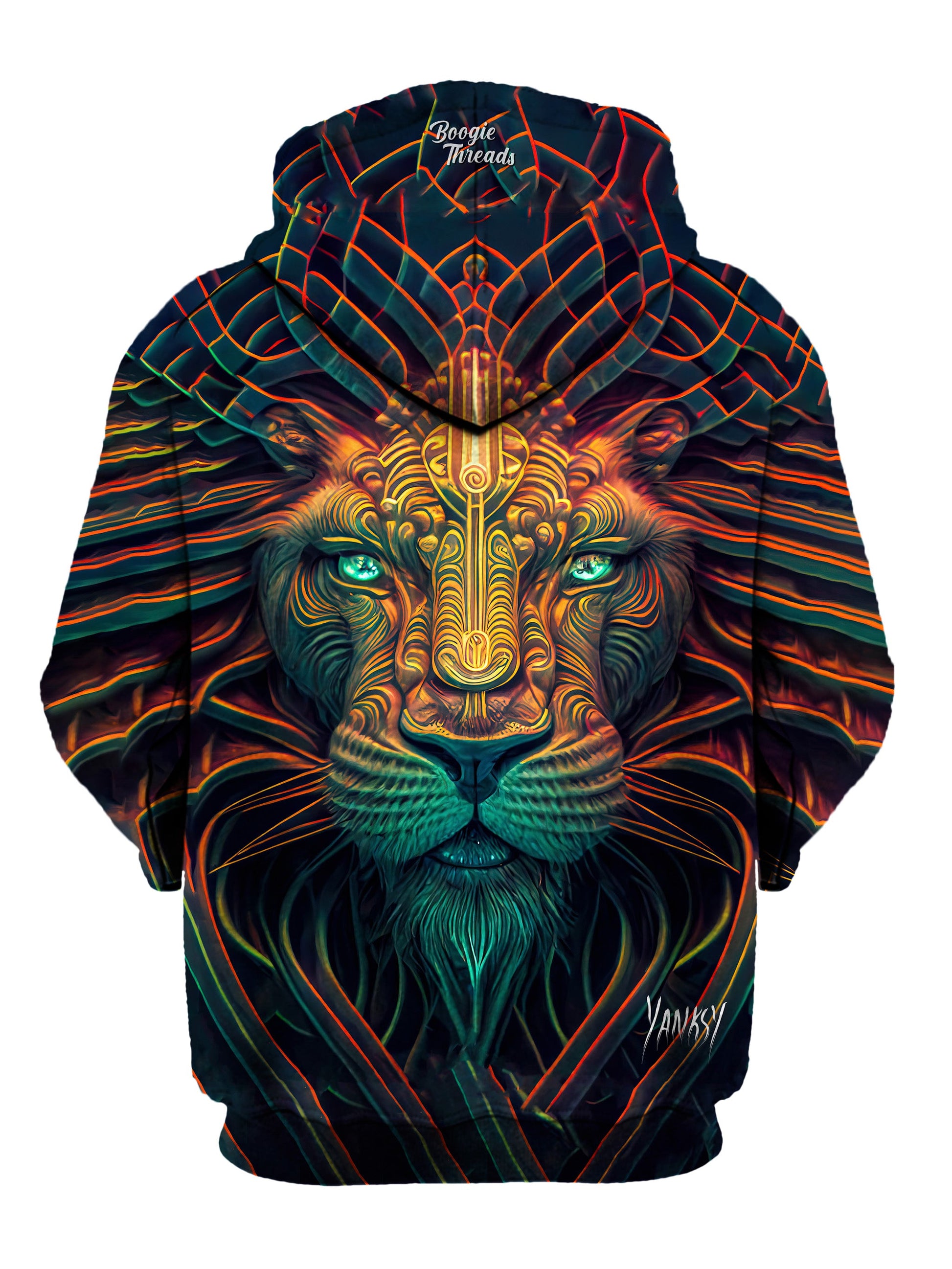 Experience ultimate comfort and style at festivals and raves with this pullover hoodie