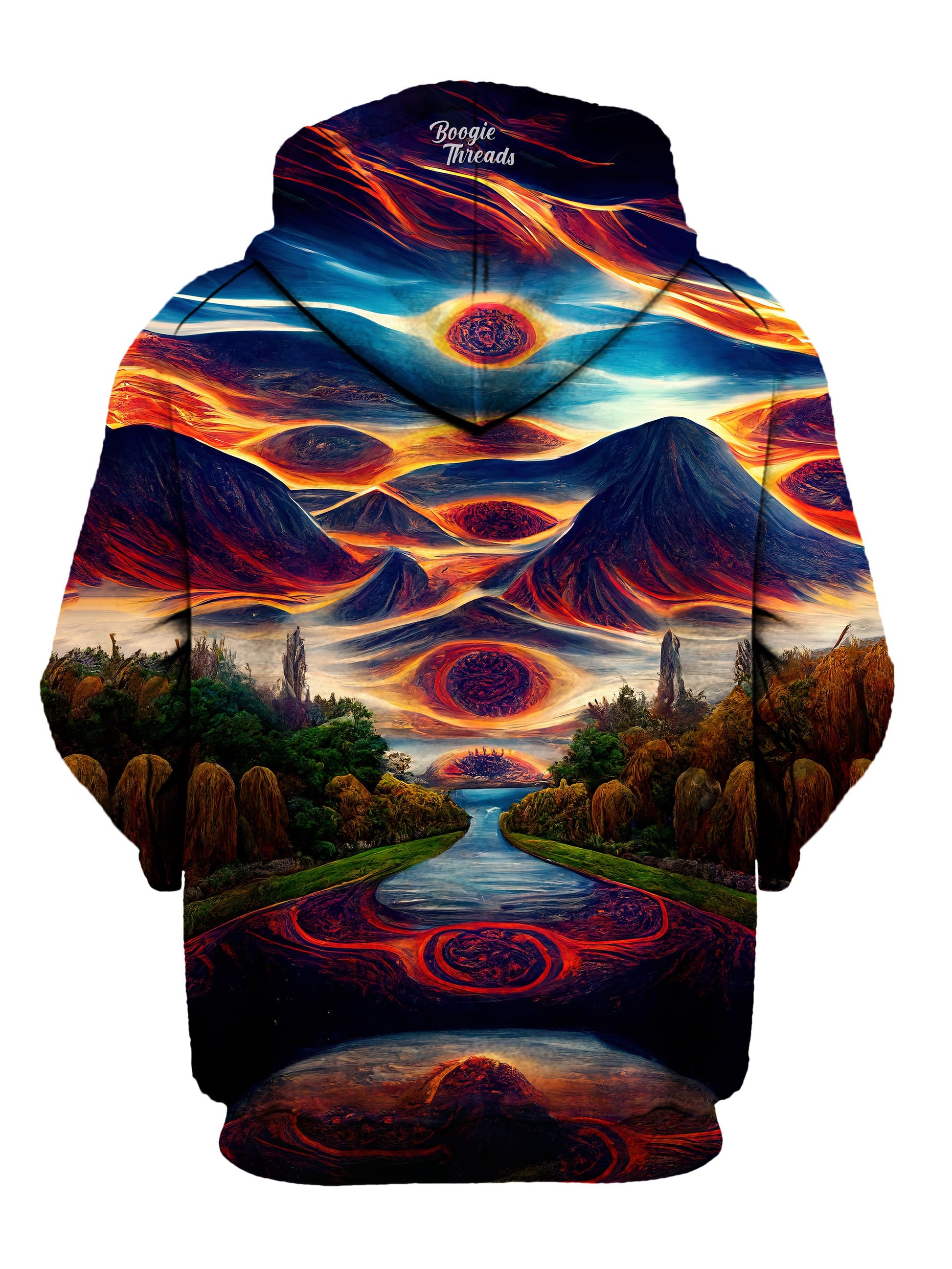 Majestic Beauty Unisex Pullover Hoodie - EDM Festival Clothing - Boogie Threads
