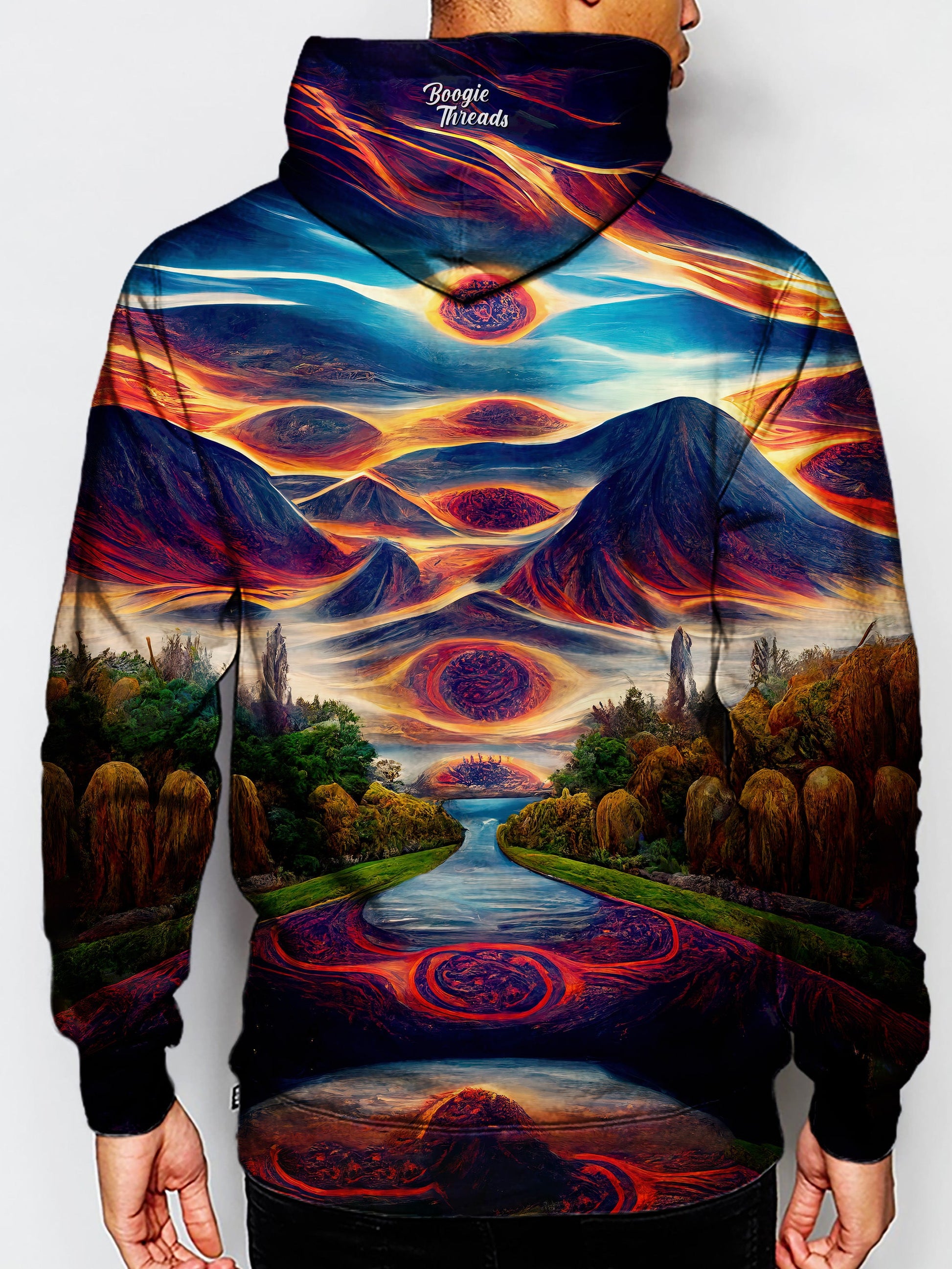 Majestic Beauty Unisex Pullover Hoodie - EDM Festival Clothing - Boogie Threads