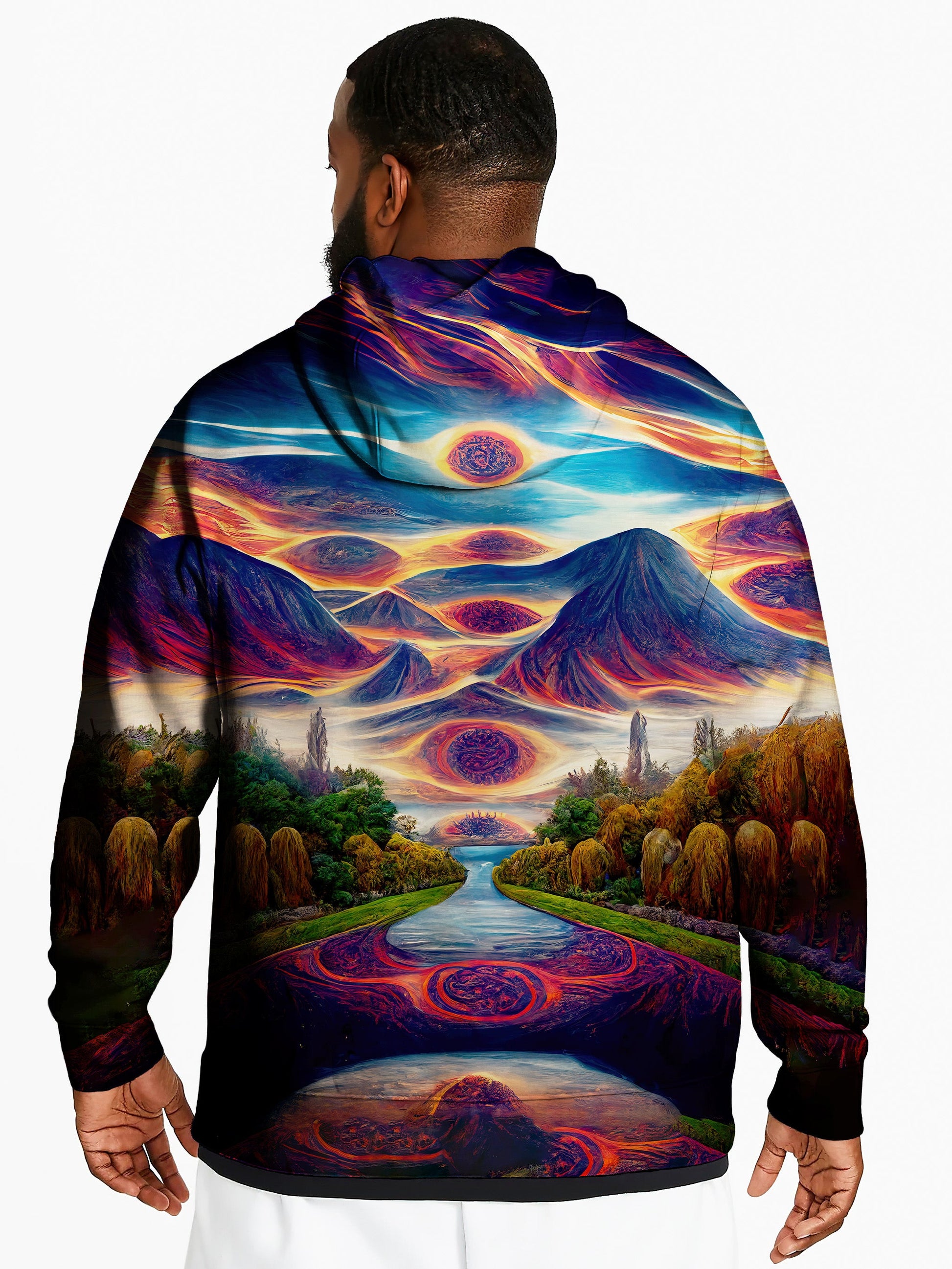 Majestic Beauty Unisex Pullover Hoodie - EDM Festival Clothing - Boogie Threads