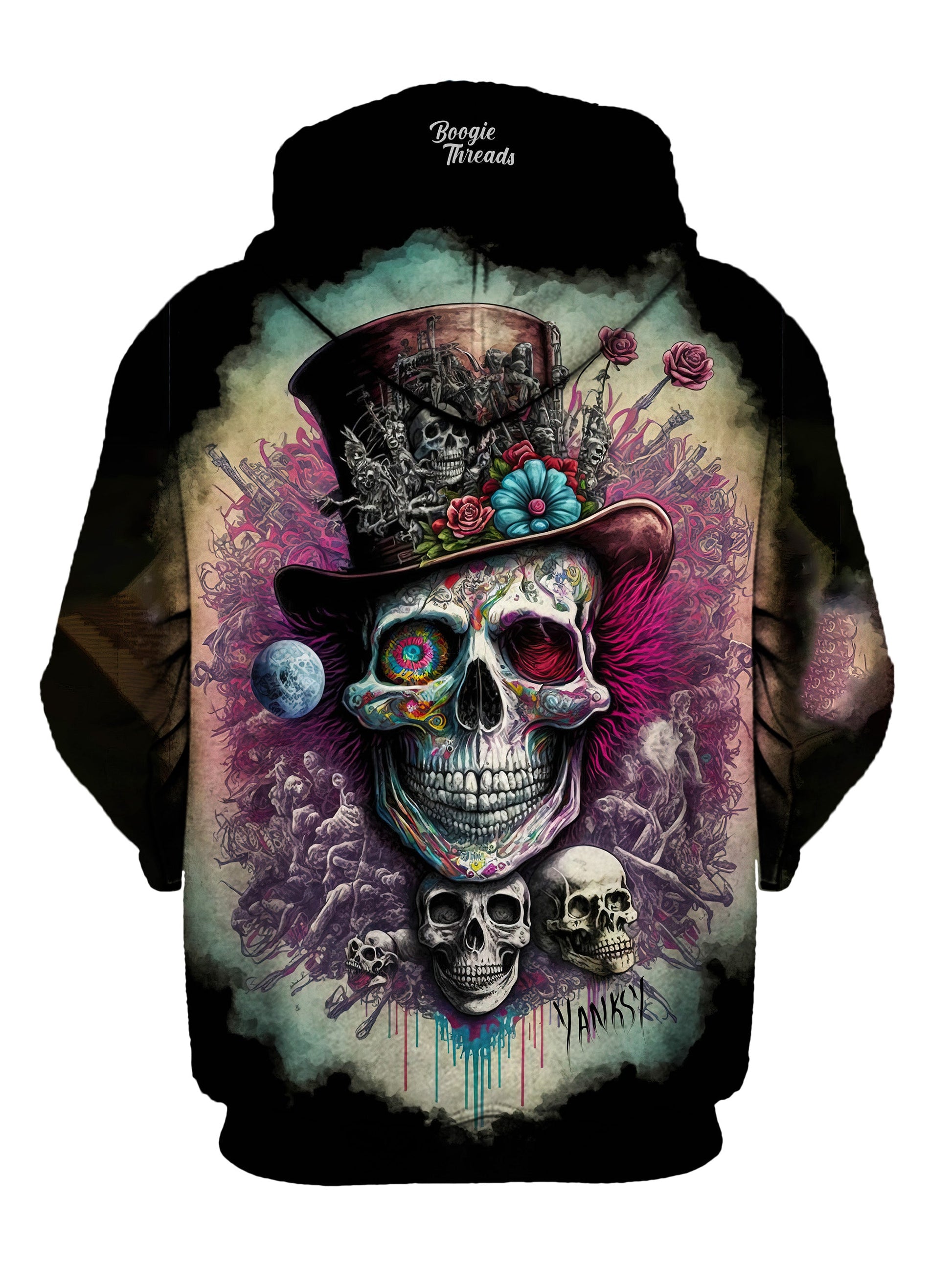 Colorful and trippy hoodie perfect for expressing your unique style