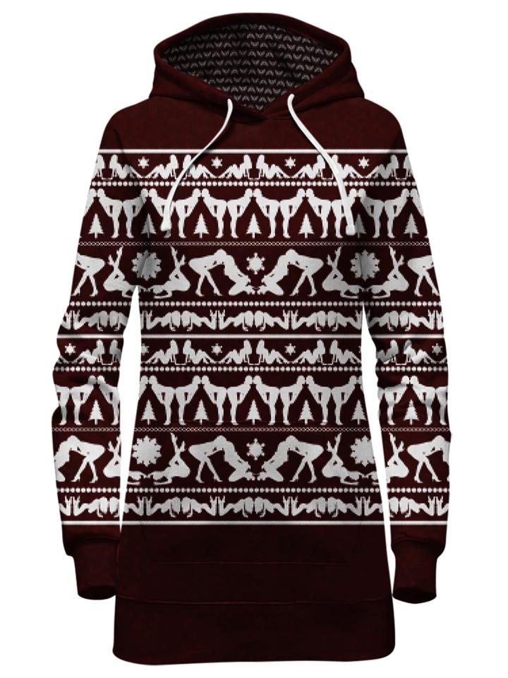 Naughty XXXmas Hoodie Dress