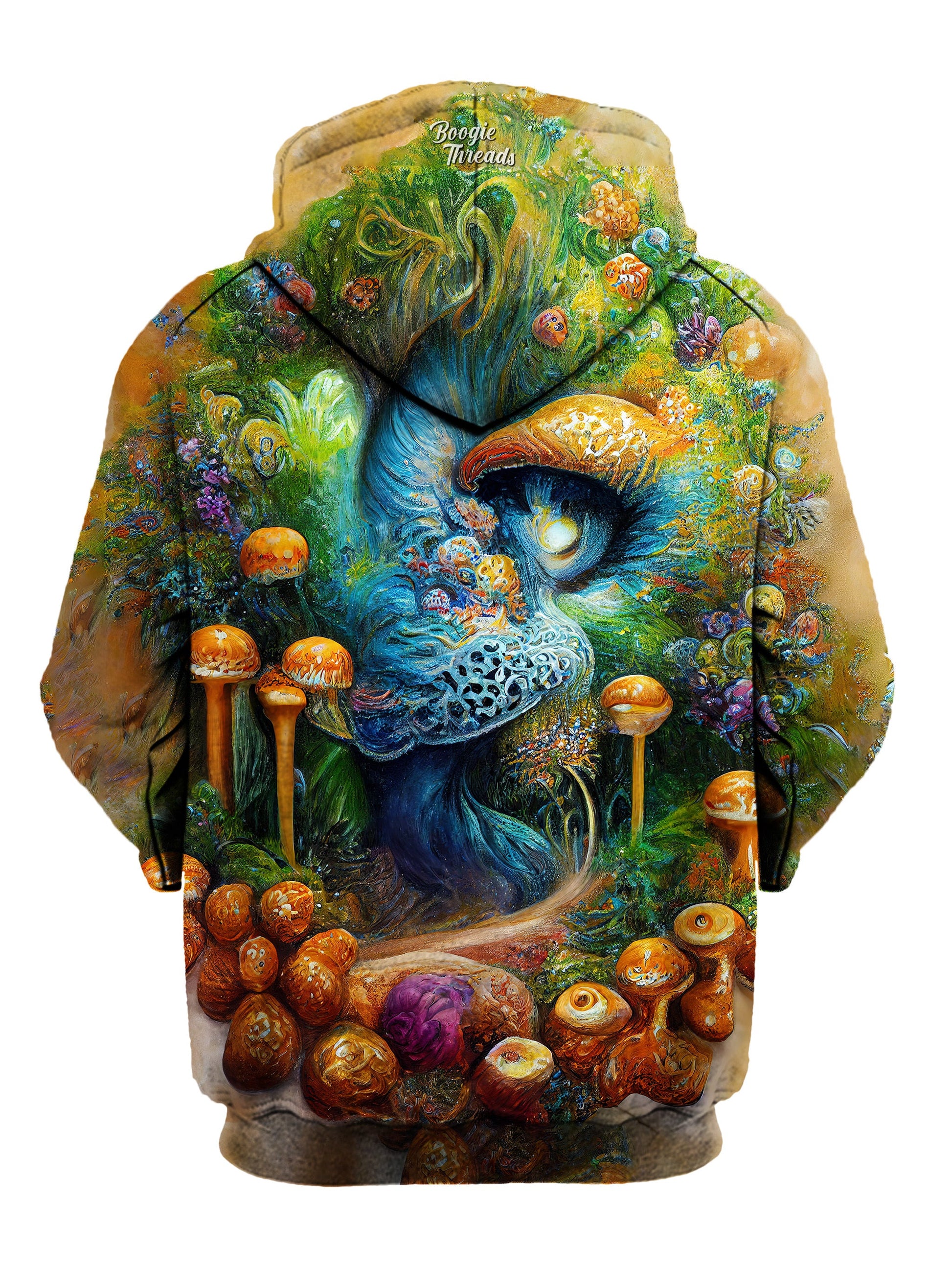 Muddled Canvas Unisex Pullover Hoodie - EDM Festival Clothing - Boogie Threads