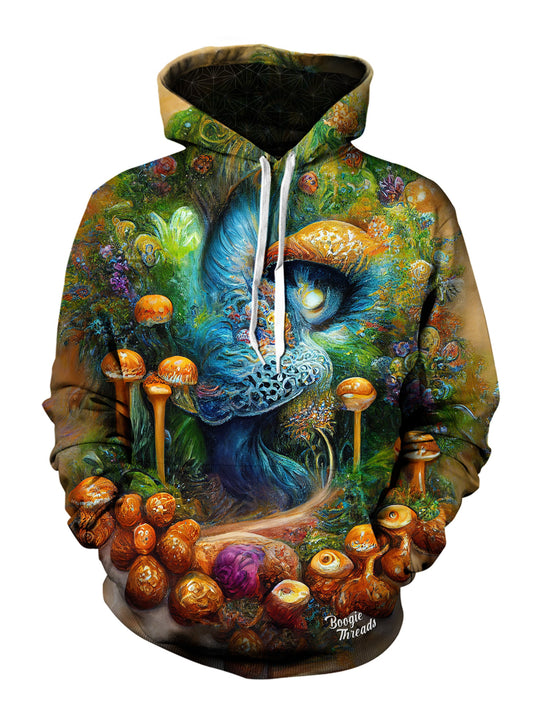 Muddled Canvas Unisex Pullover Hoodie - EDM Festival Clothing - Boogie Threads