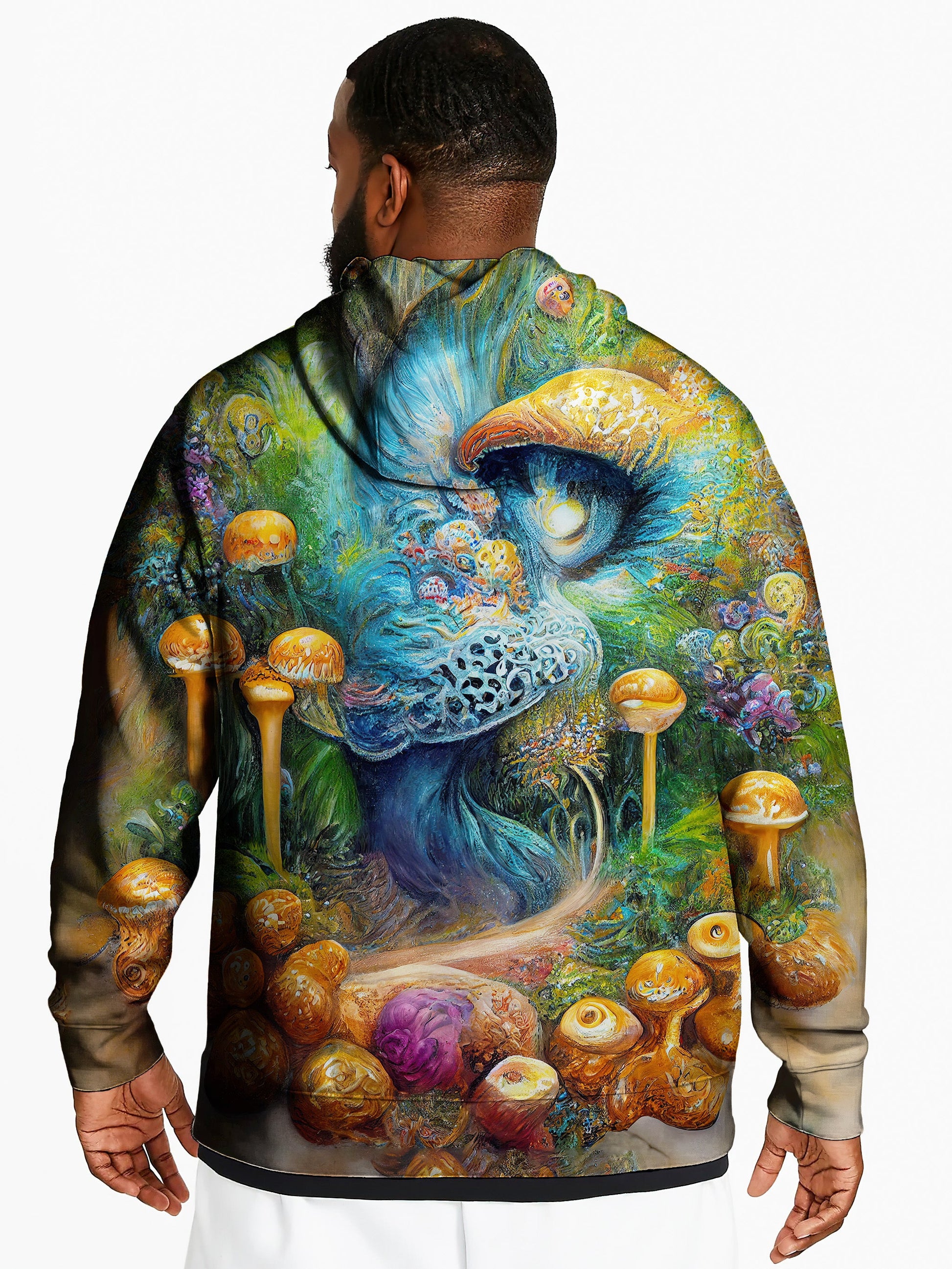 Muddled Canvas Unisex Pullover Hoodie - EDM Festival Clothing - Boogie Threads