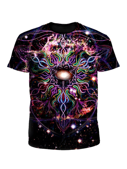 Nebudala Mandala Galaxy Unisex T-Shirt - Boogie Threads