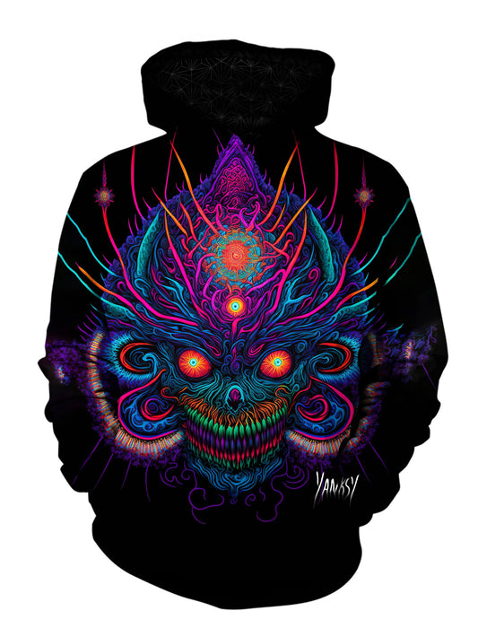 Embrace your inner artist with this one-of-a-kind trippy hoodie