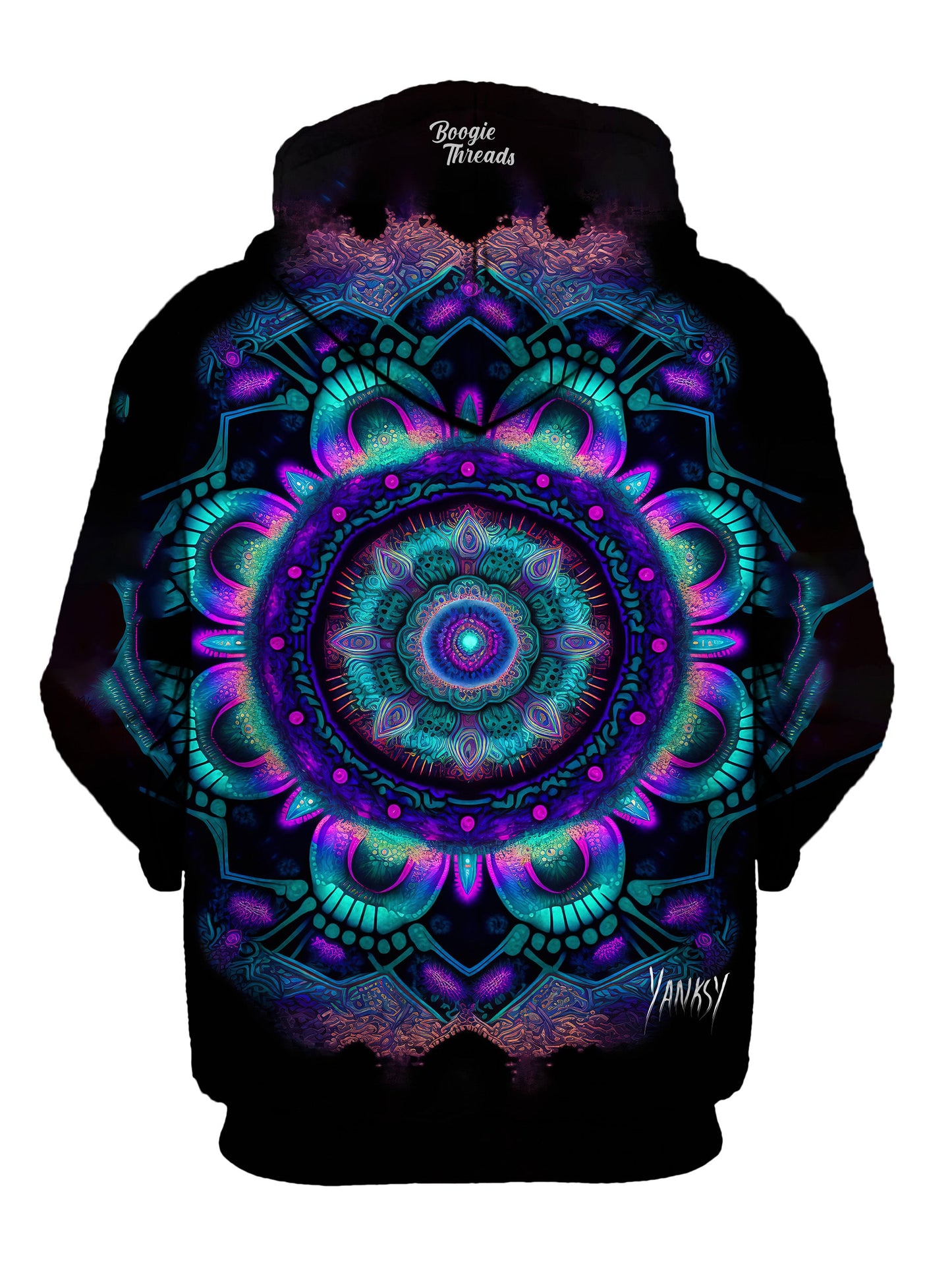 Elevate your wardrobe with this bold and colorful trippy hoodie