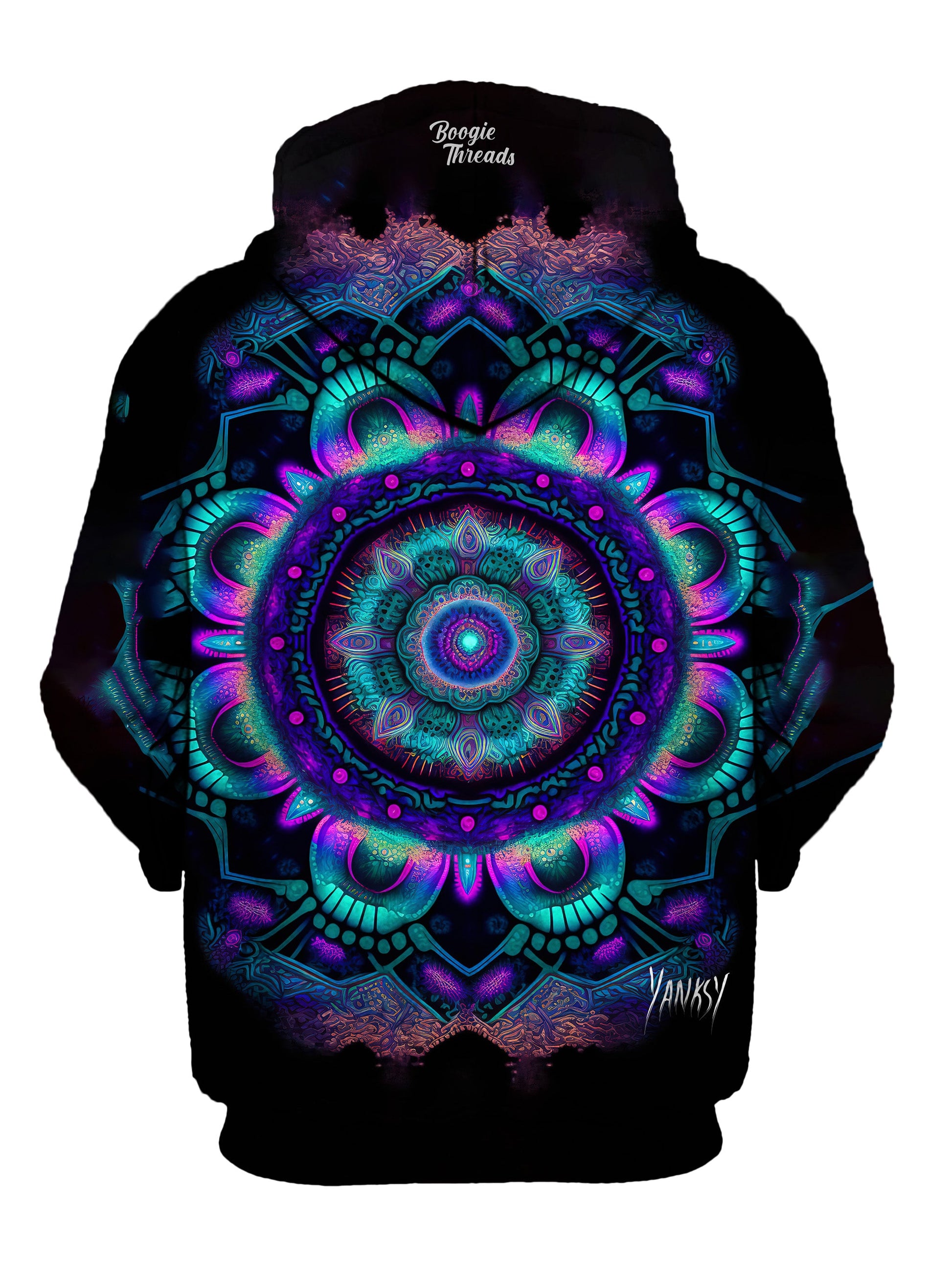 Elevate your wardrobe with this bold and colorful trippy hoodie