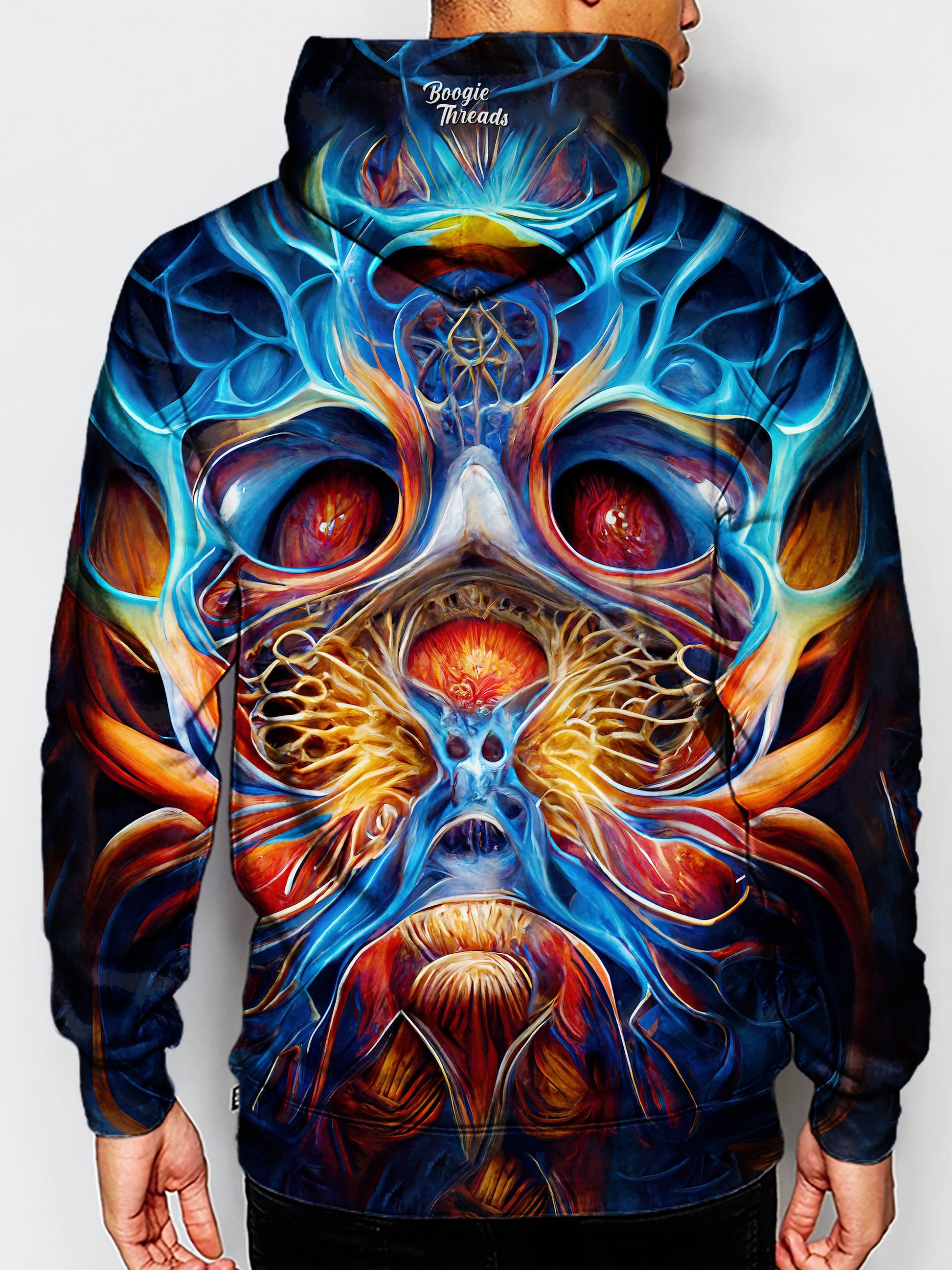 Playful Friction Unisex Pullover Hoodie - EDM Festival Clothing - Boogie Threads