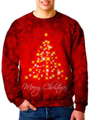 Red Christmas Tree Sweater