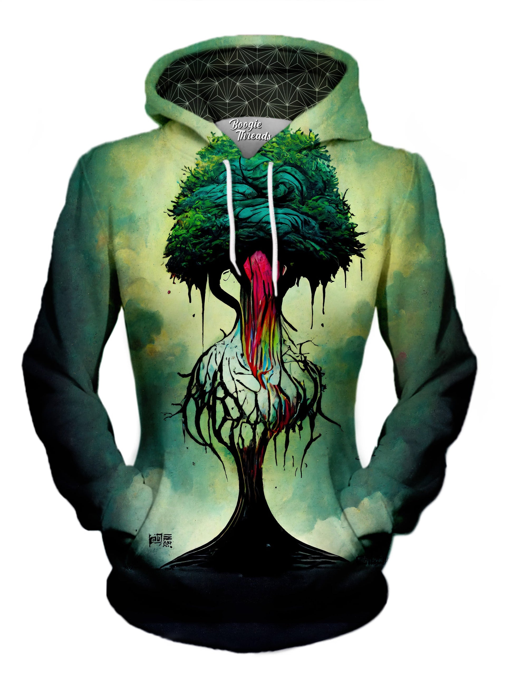 Repulsive Nobody Unisex Pullover Hoodie - EDM Festival Clothing - Boogie Threads