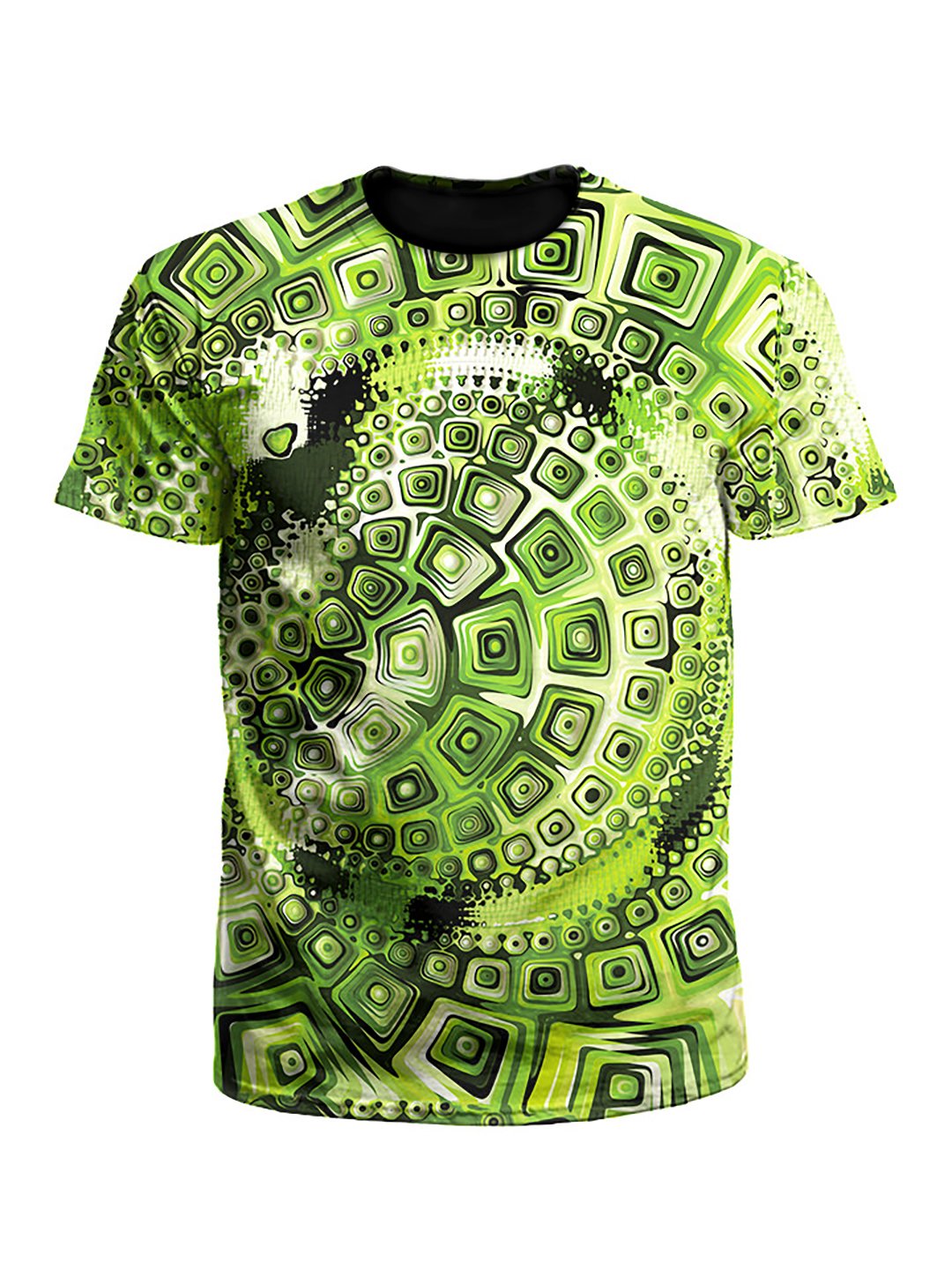 Retro Spec Geometric Mandala Unisex T-Shirt - Boogie Threads