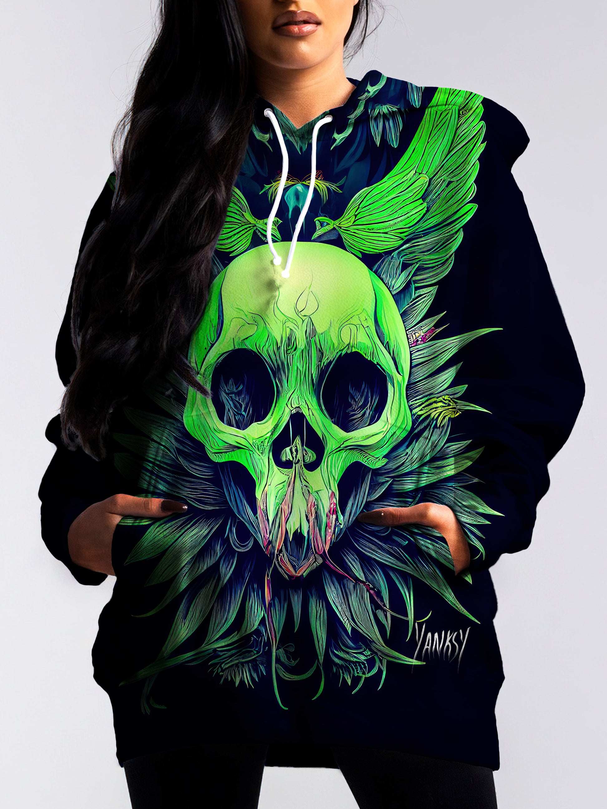 Elevate your wardrobe with this bold and eye-catching hoodie