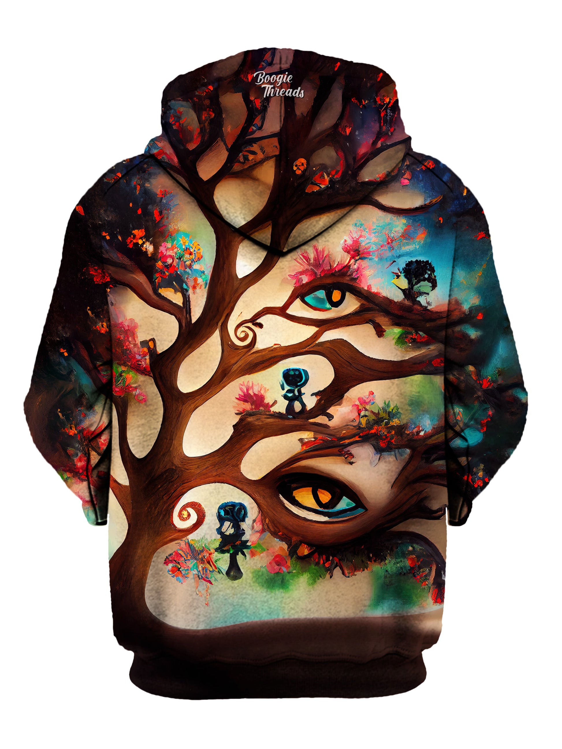 Serene Strength Unisex Pullover Hoodie - EDM Festival Clothing - Boogie Threads