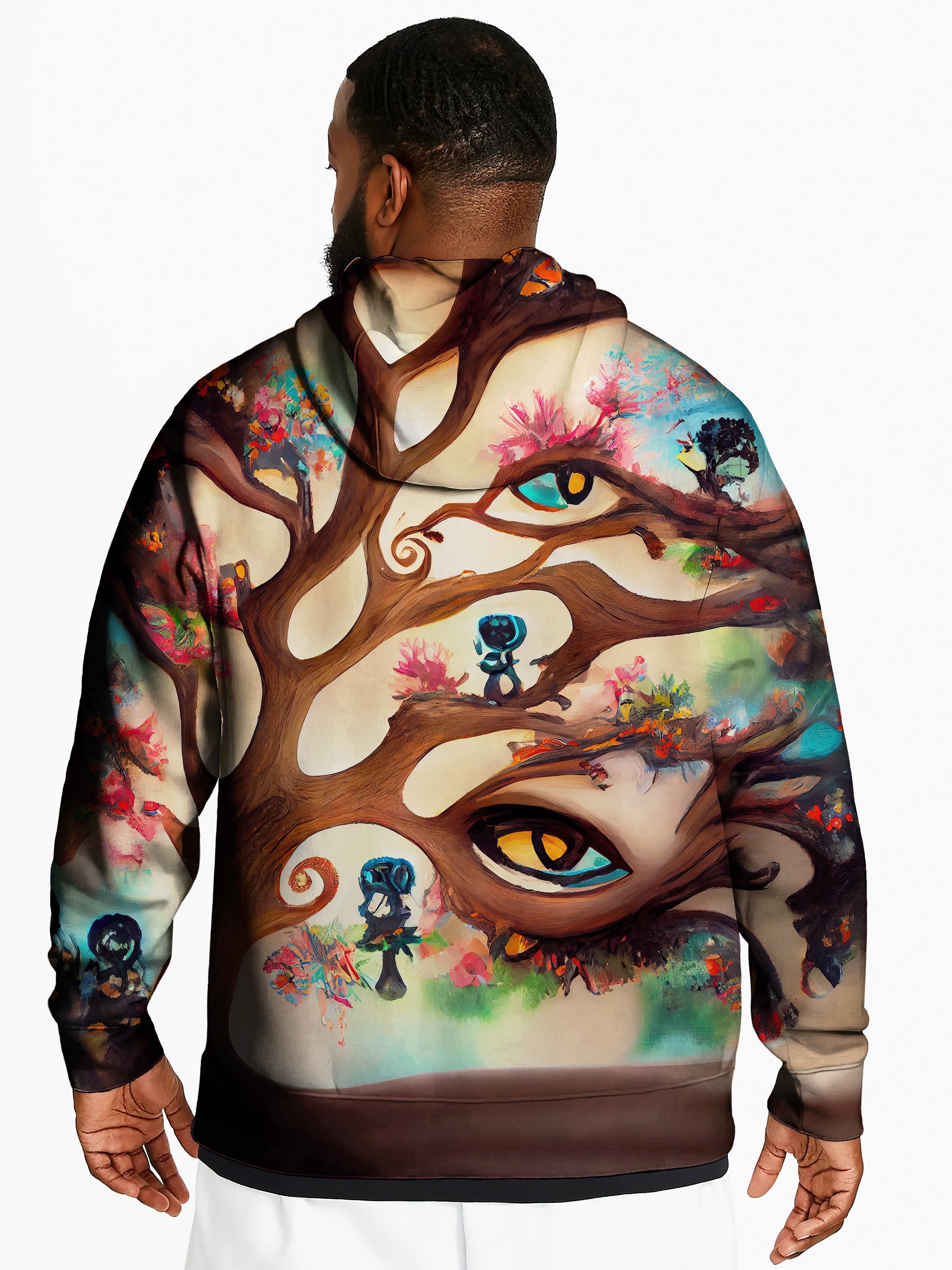 Serene Strength Unisex Pullover Hoodie - EDM Festival Clothing - Boogie Threads