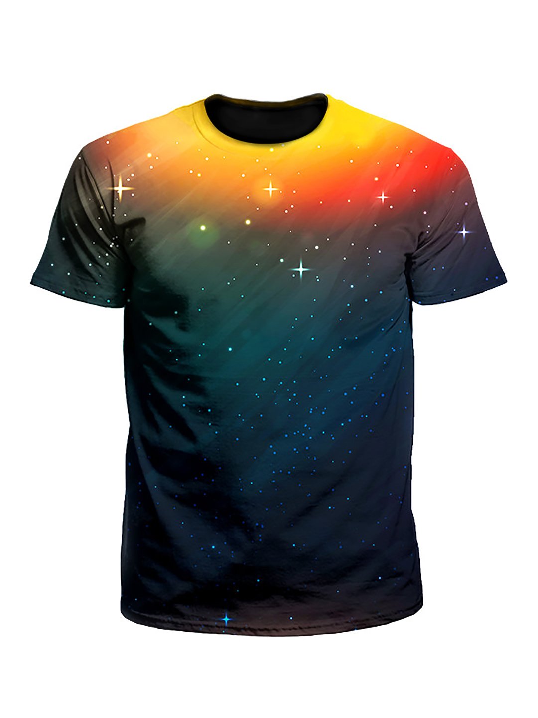 Setting Night Sunset Galaxy Unisex T-Shirt - Boogie Threads