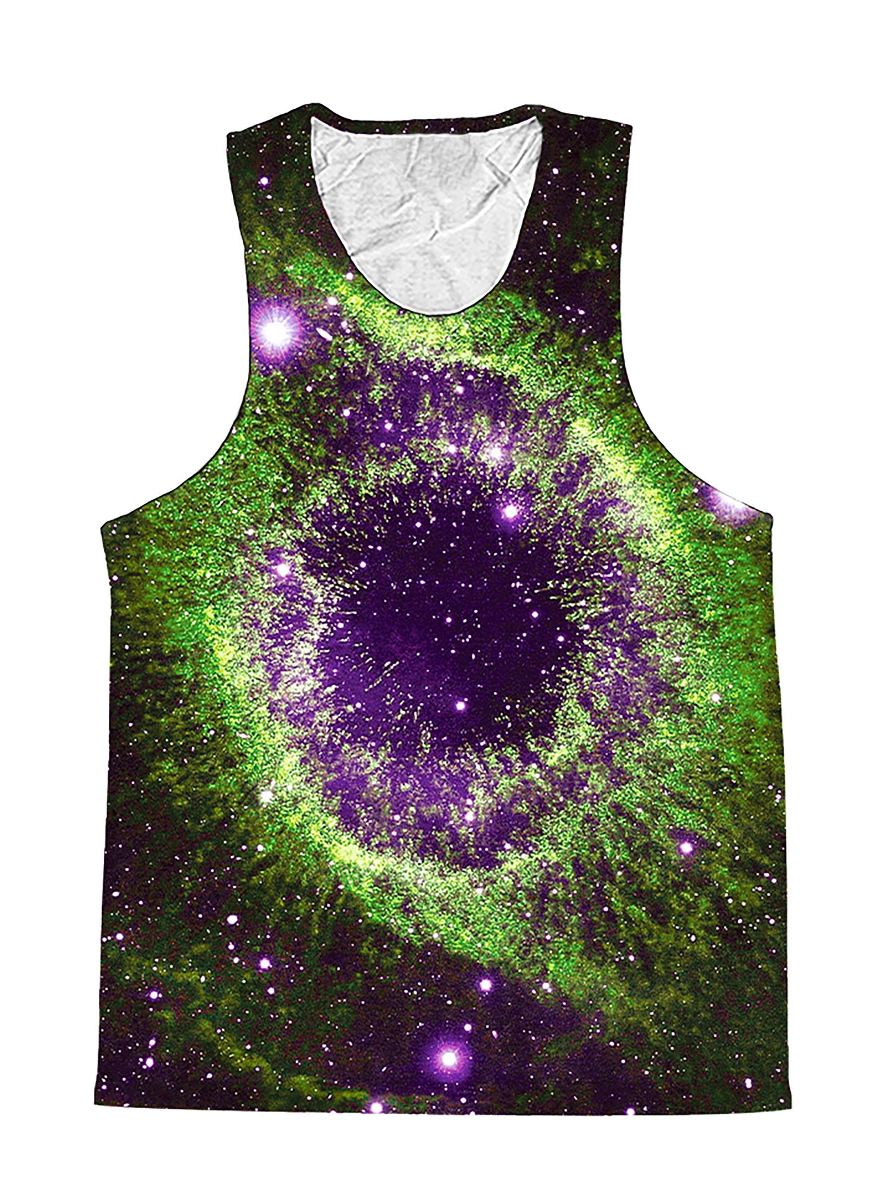 Slime Nebula Vortex Galaxy Premium Tank Top - Boogie Threads