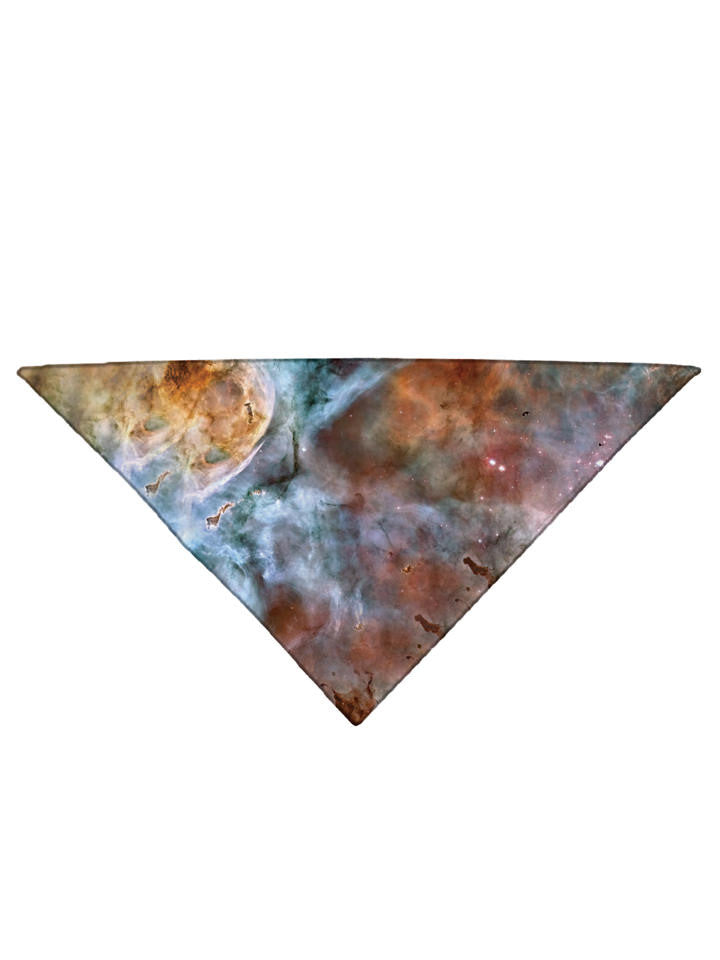 Abstracted Nebula Printed Bandana - GratefullyDyed - 2