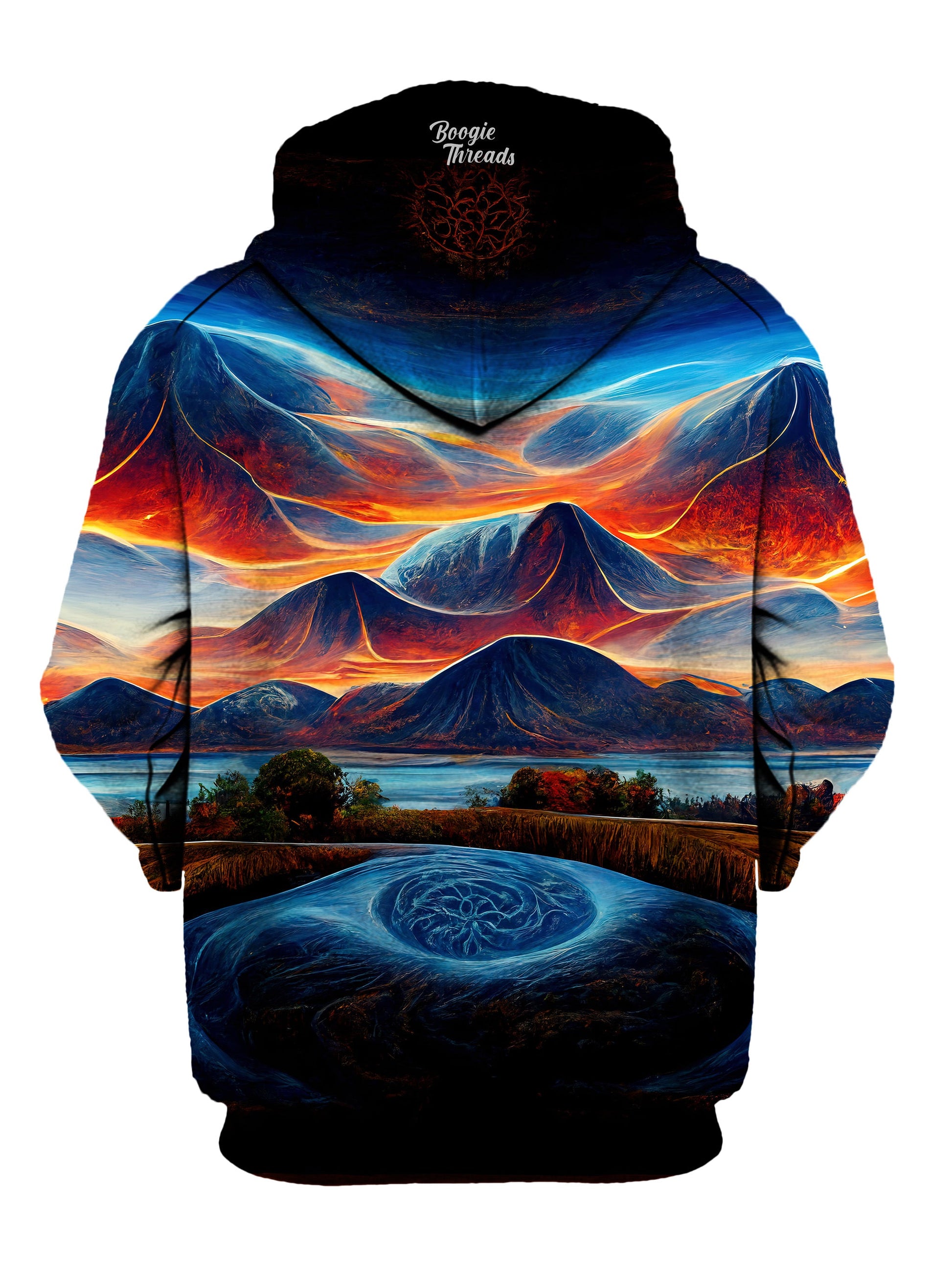 Spectacular Breath Unisex Pullover Hoodie - EDM Festival Clothing - Boogie Threads